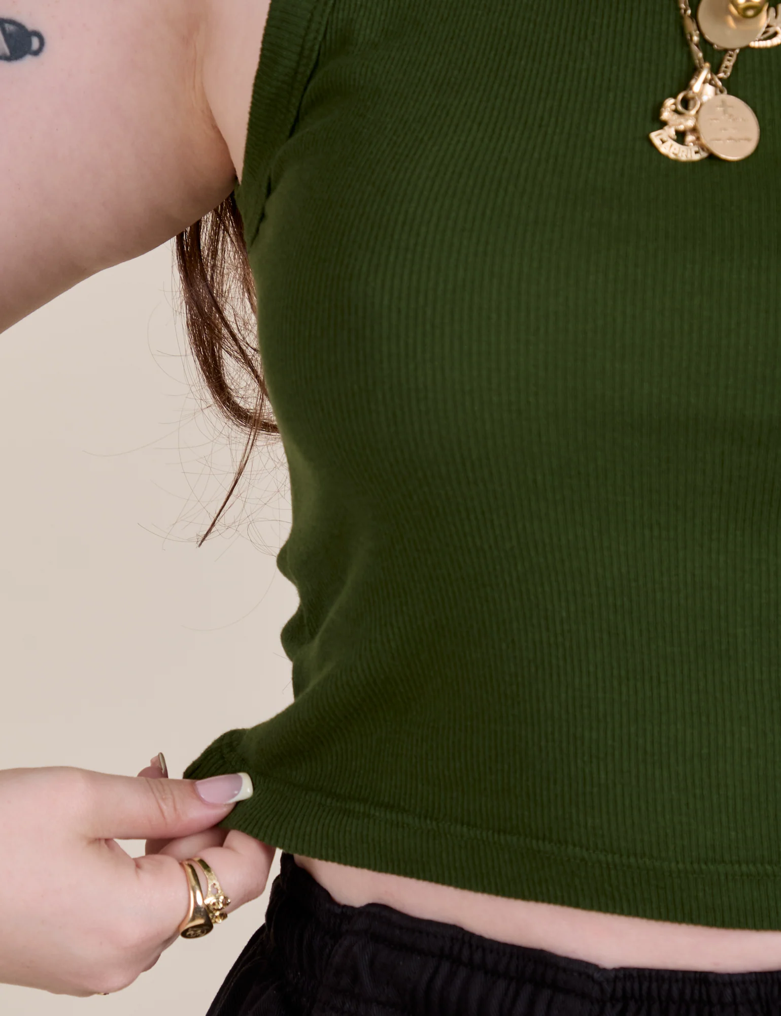 Muscle Tee - Evergreen - Image 6