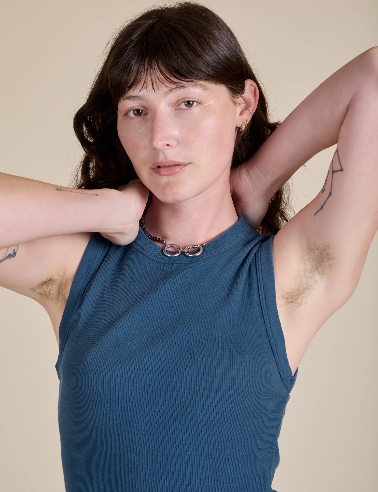 Muscle Tee - French Blue - Image 3