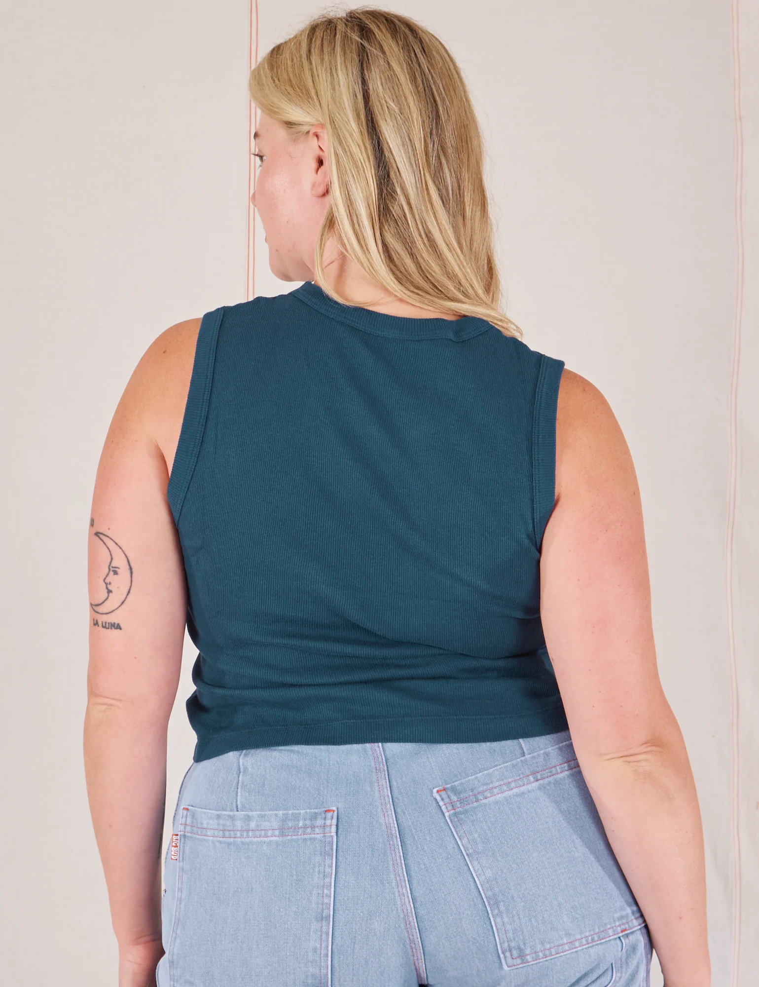 Muscle Tee - Lagoon - Image 24