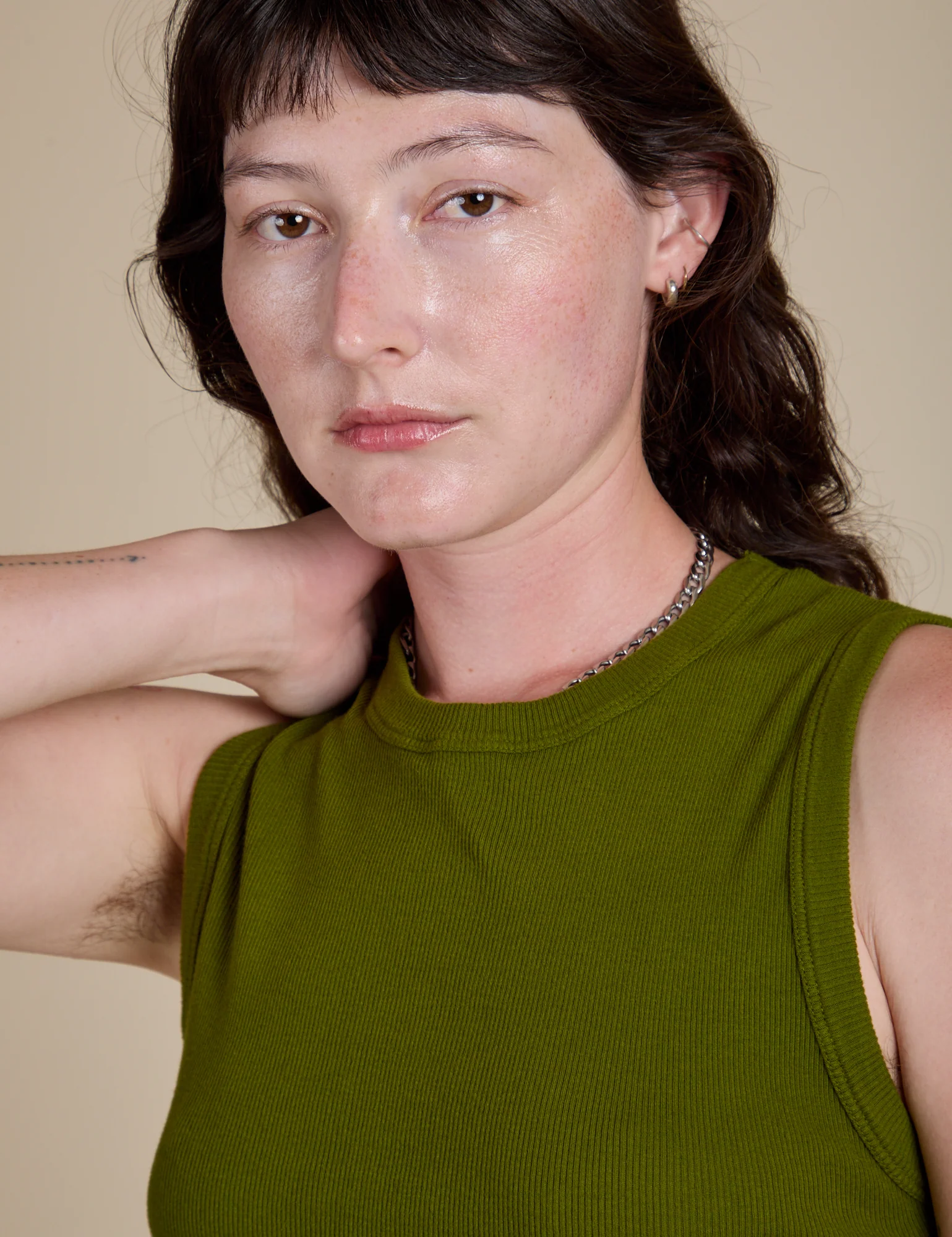 Muscle Tee - Summer Olive - Image 13