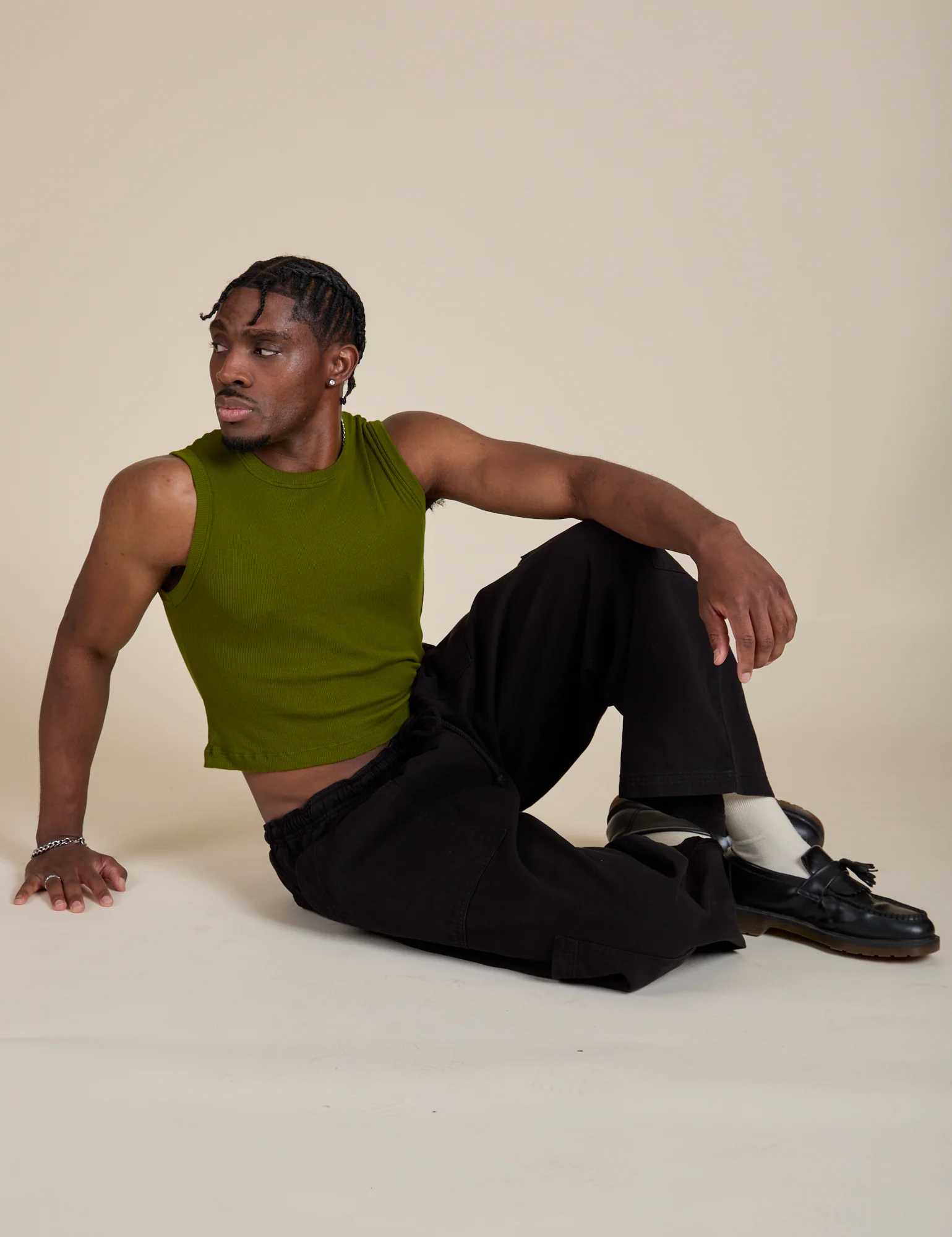 Muscle Tee - Summer Olive - Image 8