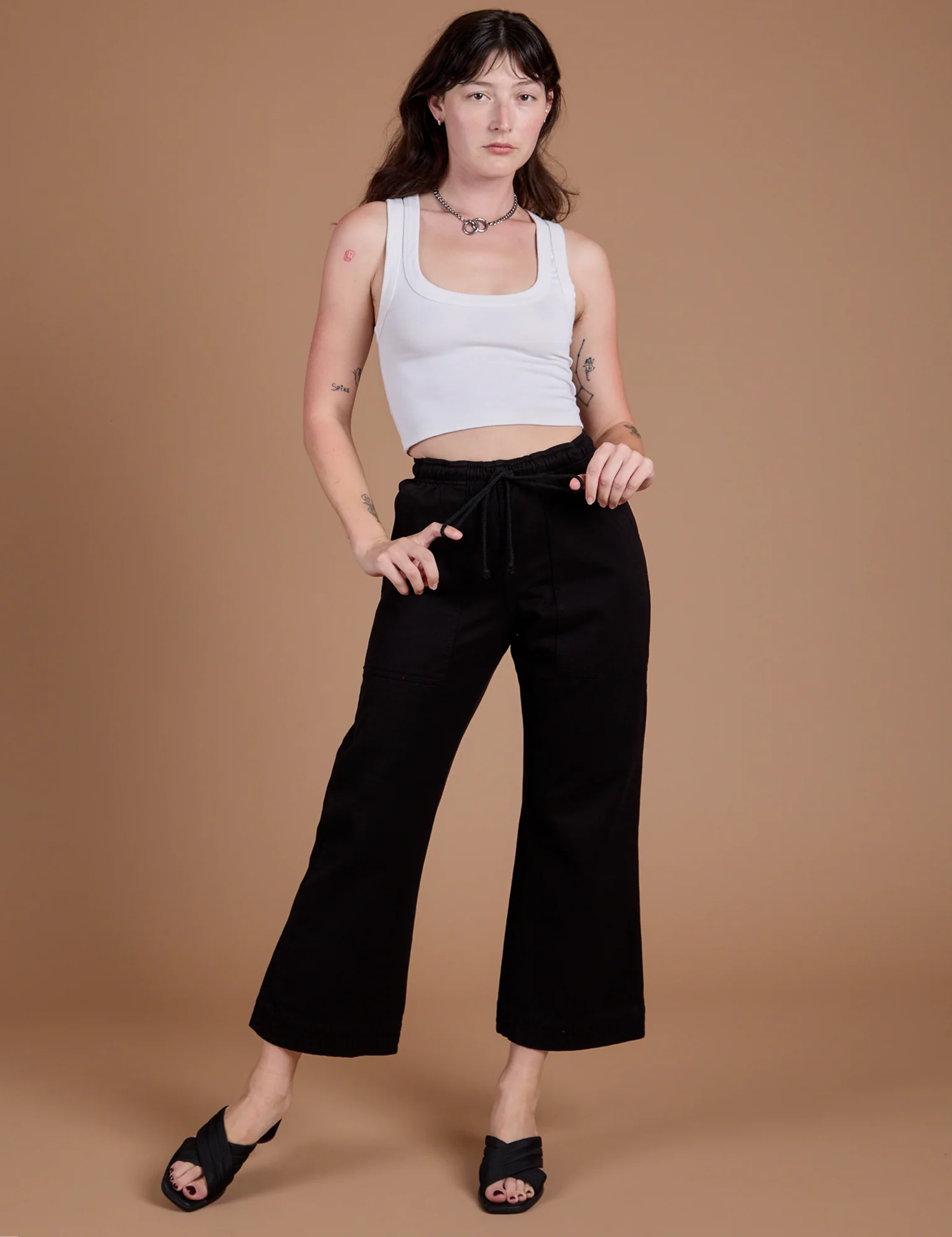 Organic Action Pants - Basic Black