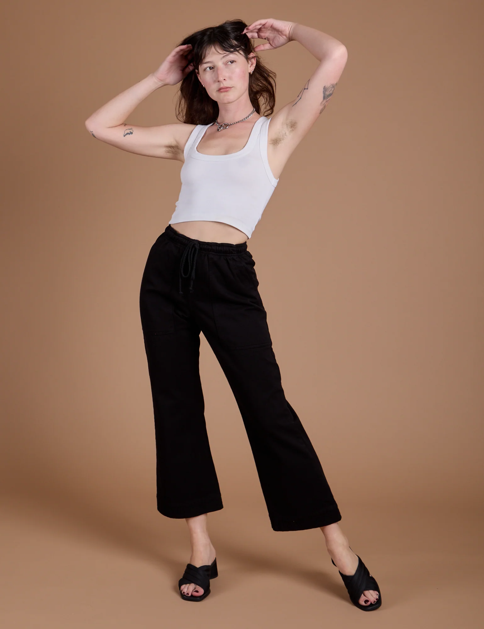 Organic Action Pants - Basic Black - Image 5