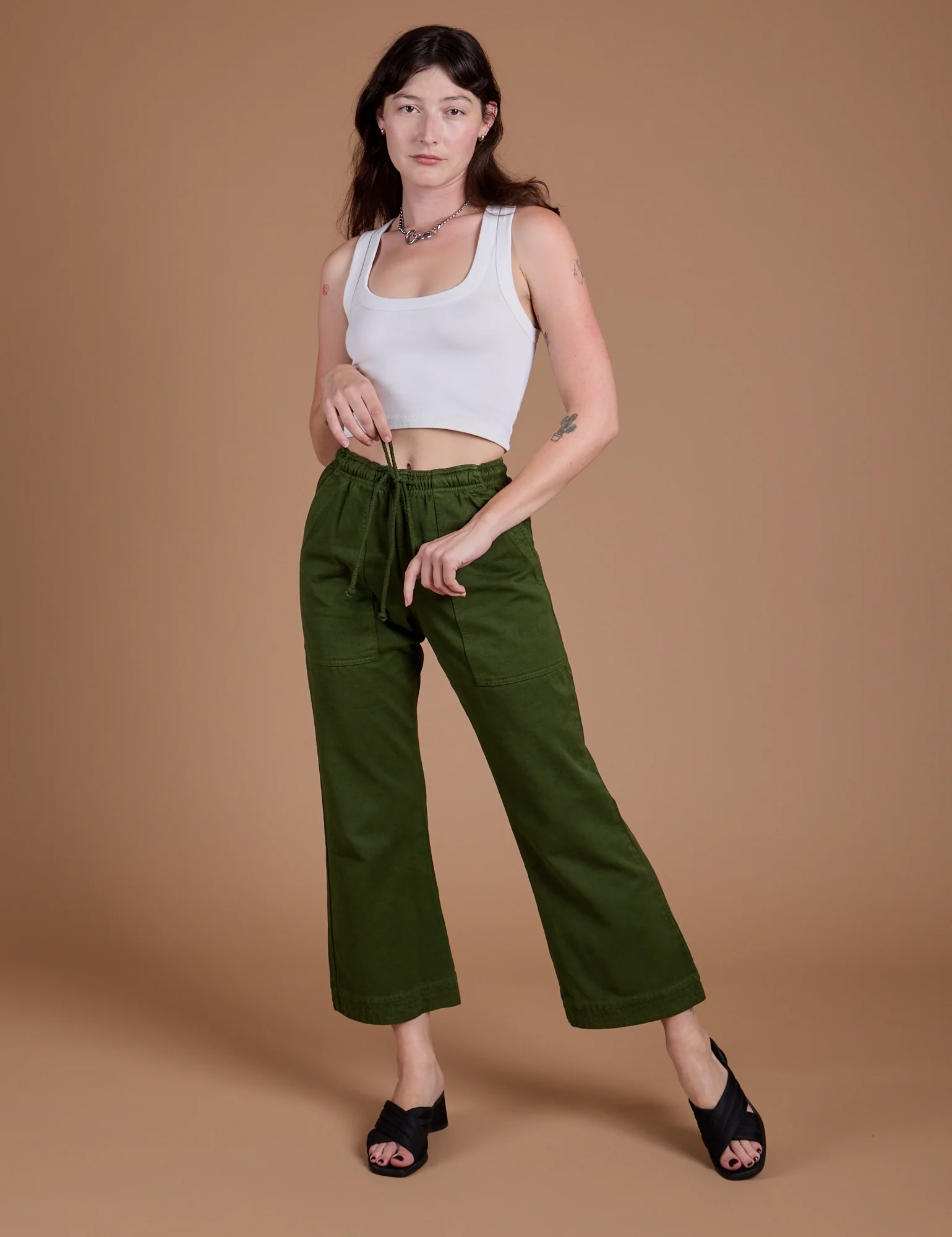Organic Action Pants - Evergreen - Image 10