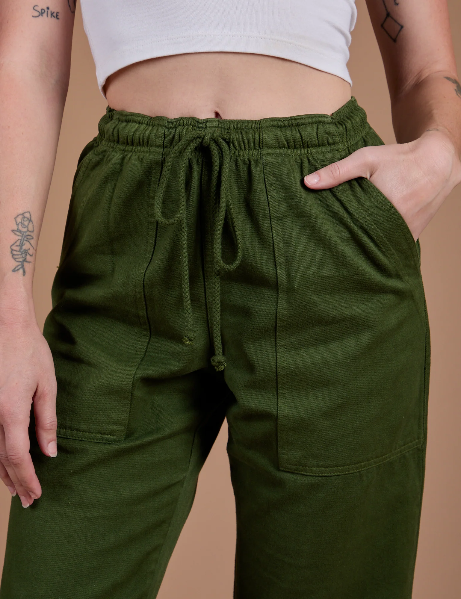 Organic Action Pants - Evergreen - Image 11