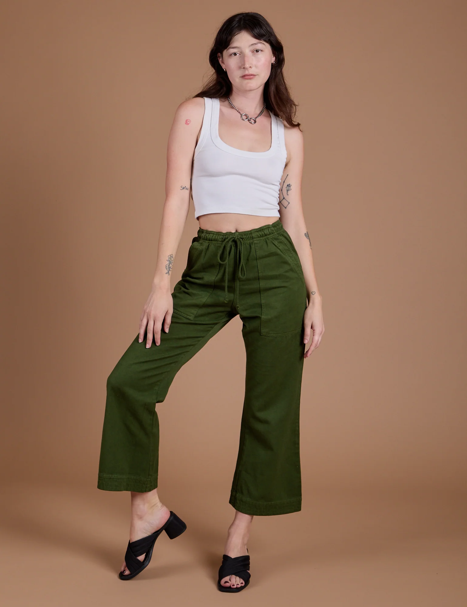 Organic Action Pants - Evergreen - Image 12