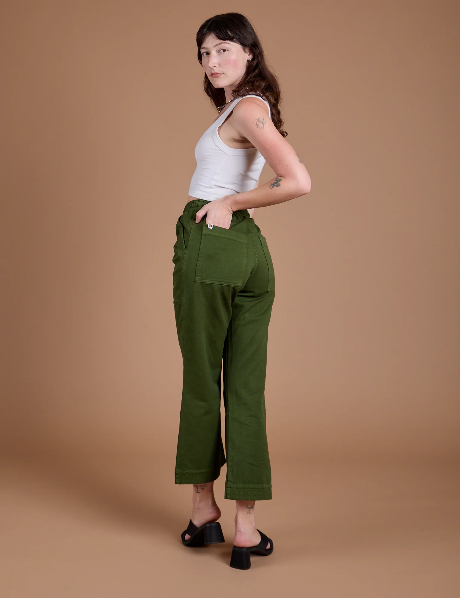 Organic Action Pants - Evergreen - Image 15