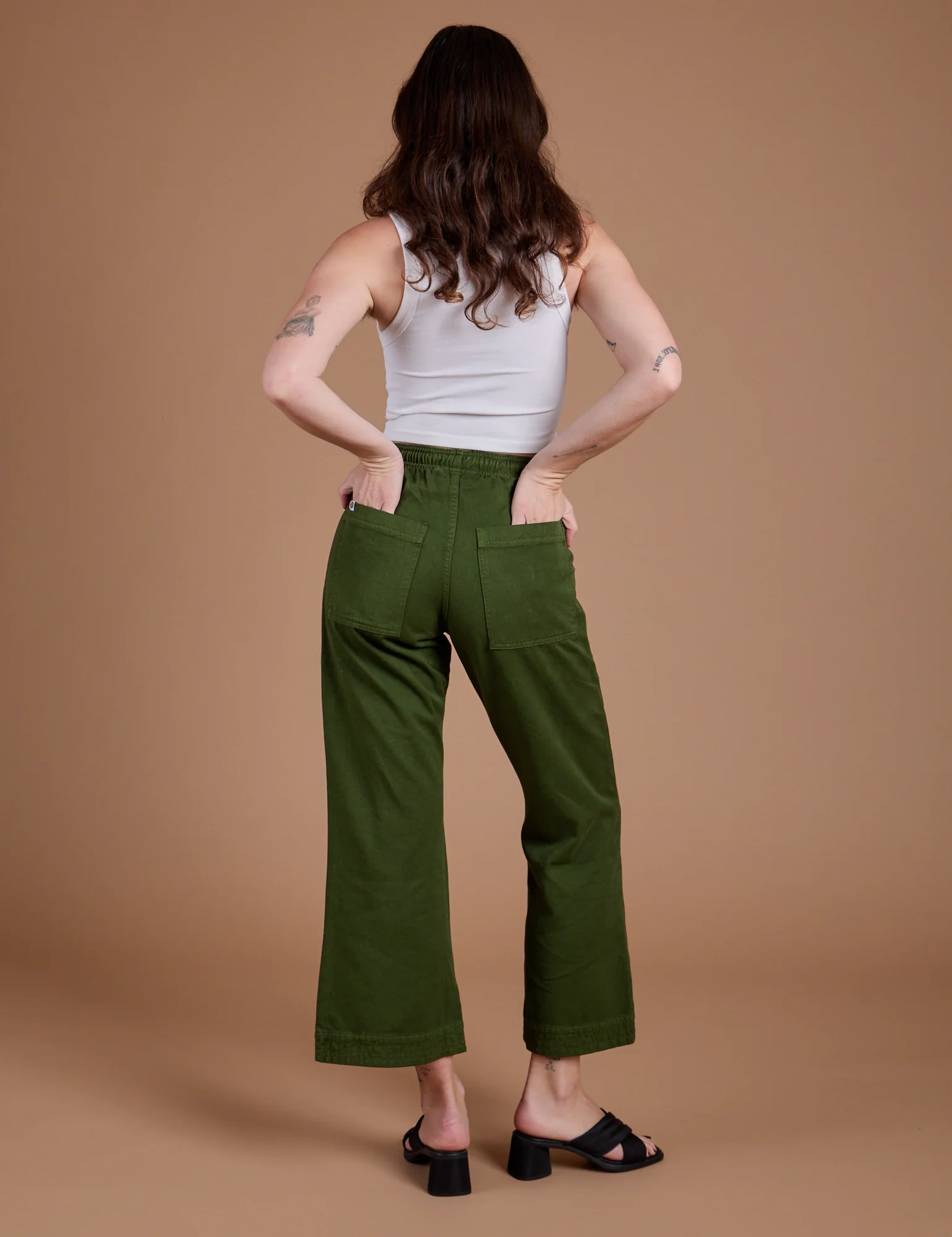 Organic Action Pants - Evergreen - Image 17