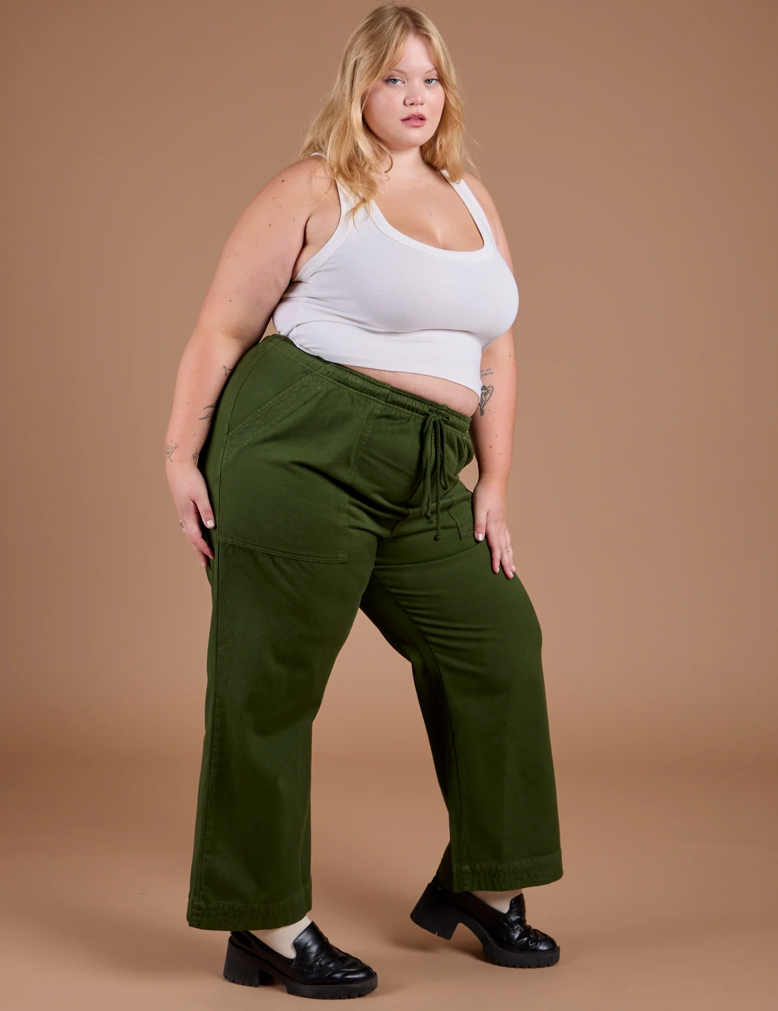 Organic Action Pants - Evergreen - Image 3