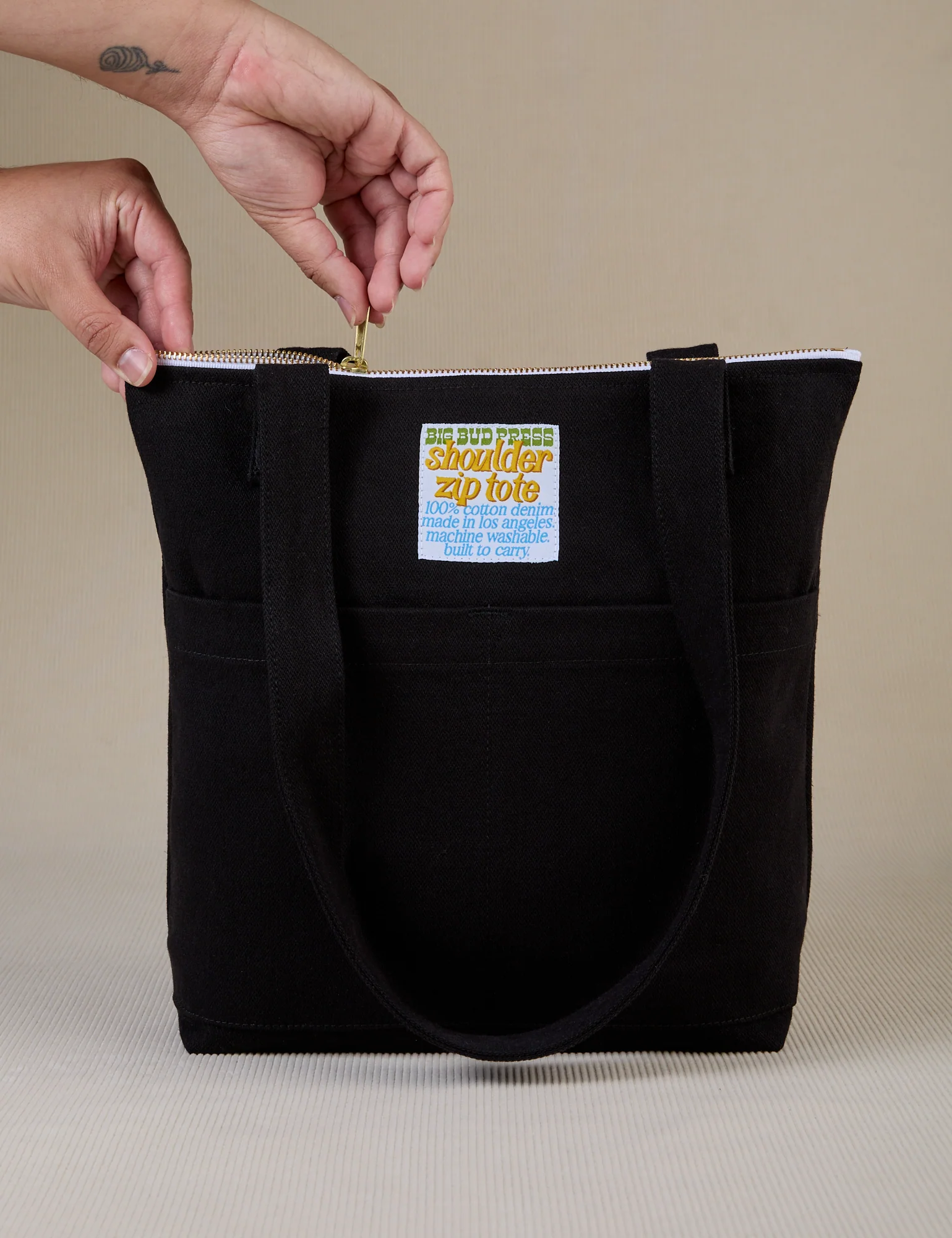 Over-Shoulder Zip Mini Tote - Image 70