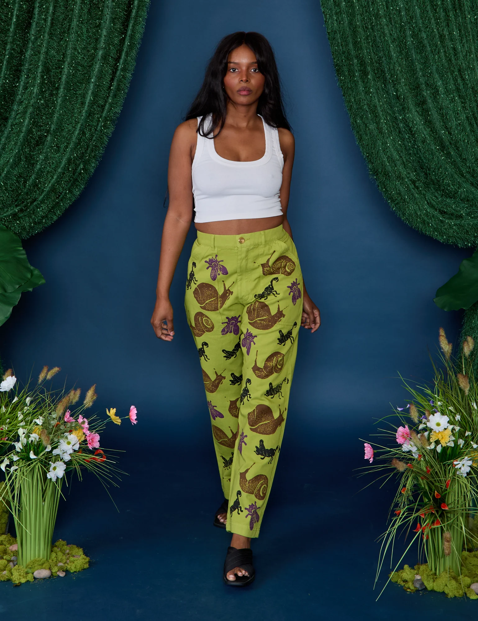 Paintstamped Work Pants - Big Bug *FINAL SALE* - Image 12