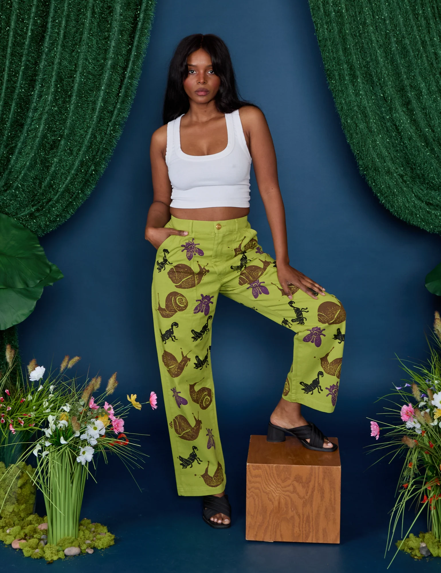 Paintstamped Work Pants - Big Bug *FINAL SALE* - Image 16