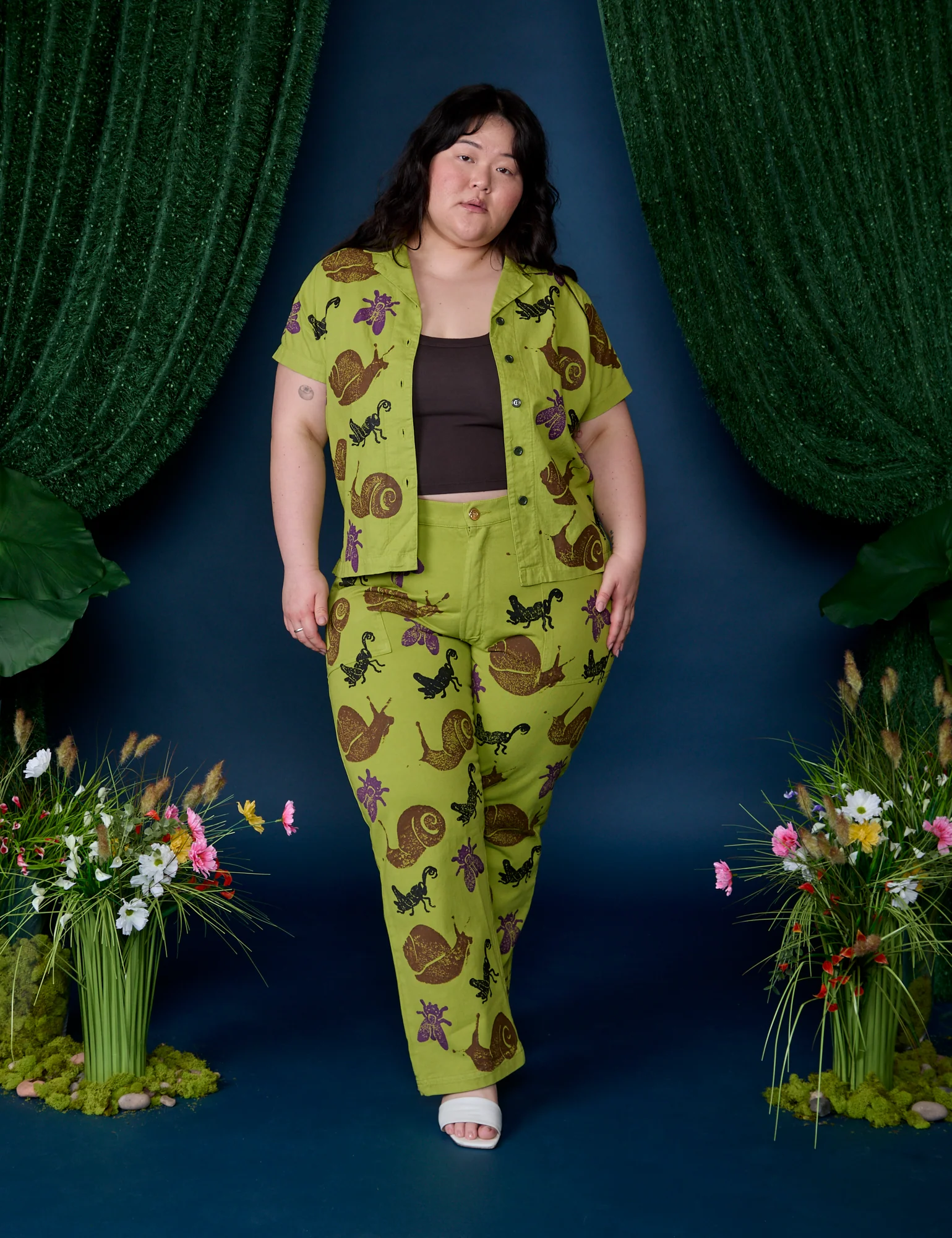 Paintstamped Work Pants - Big Bug *FINAL SALE* - Image 3
