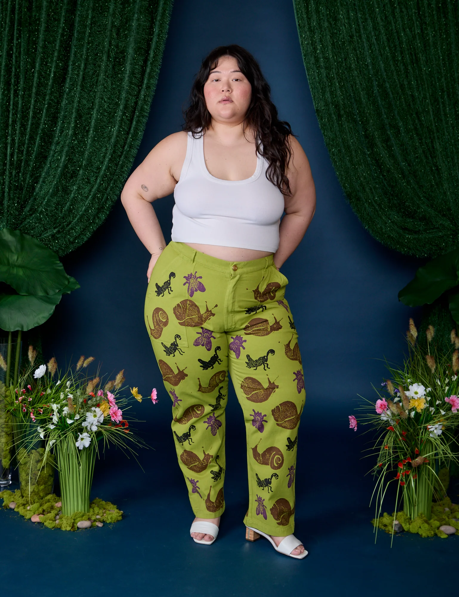 Paintstamped Work Pants - Big Bug *FINAL SALE* - Image 5