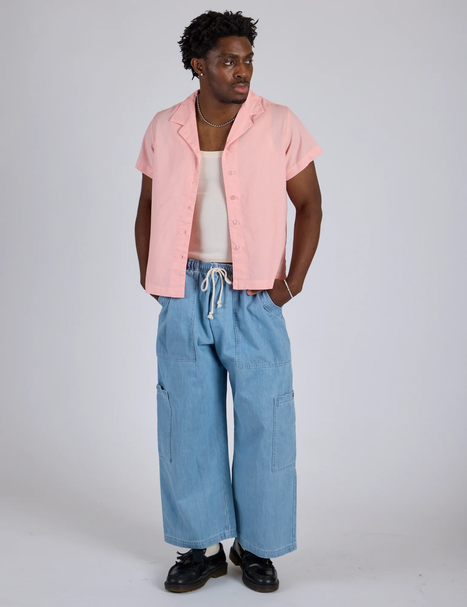 Pantry Button-Up - Baby Pink *FINAL SALE* - Image 10