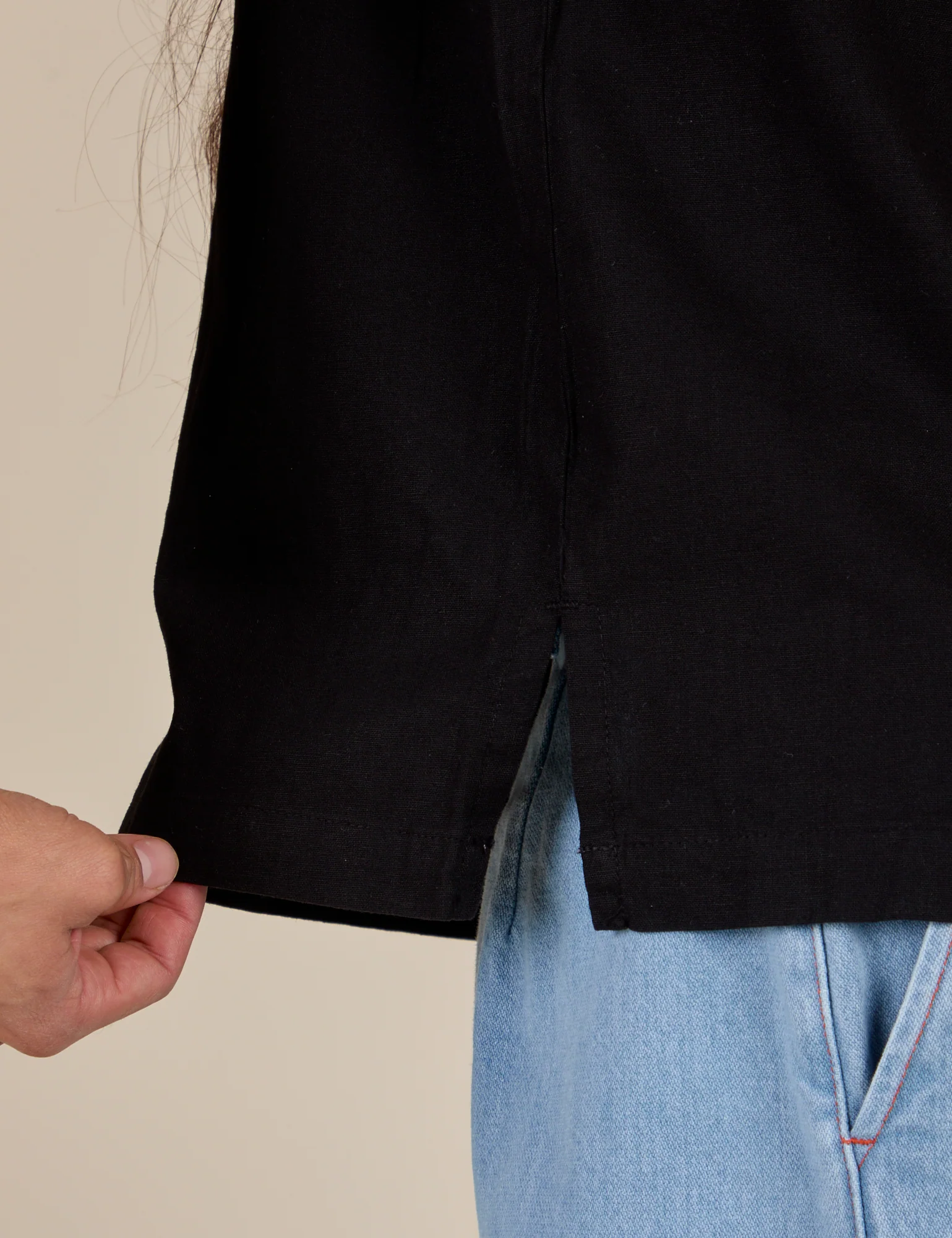 Pantry Button-Up - Basic Black - Image 13