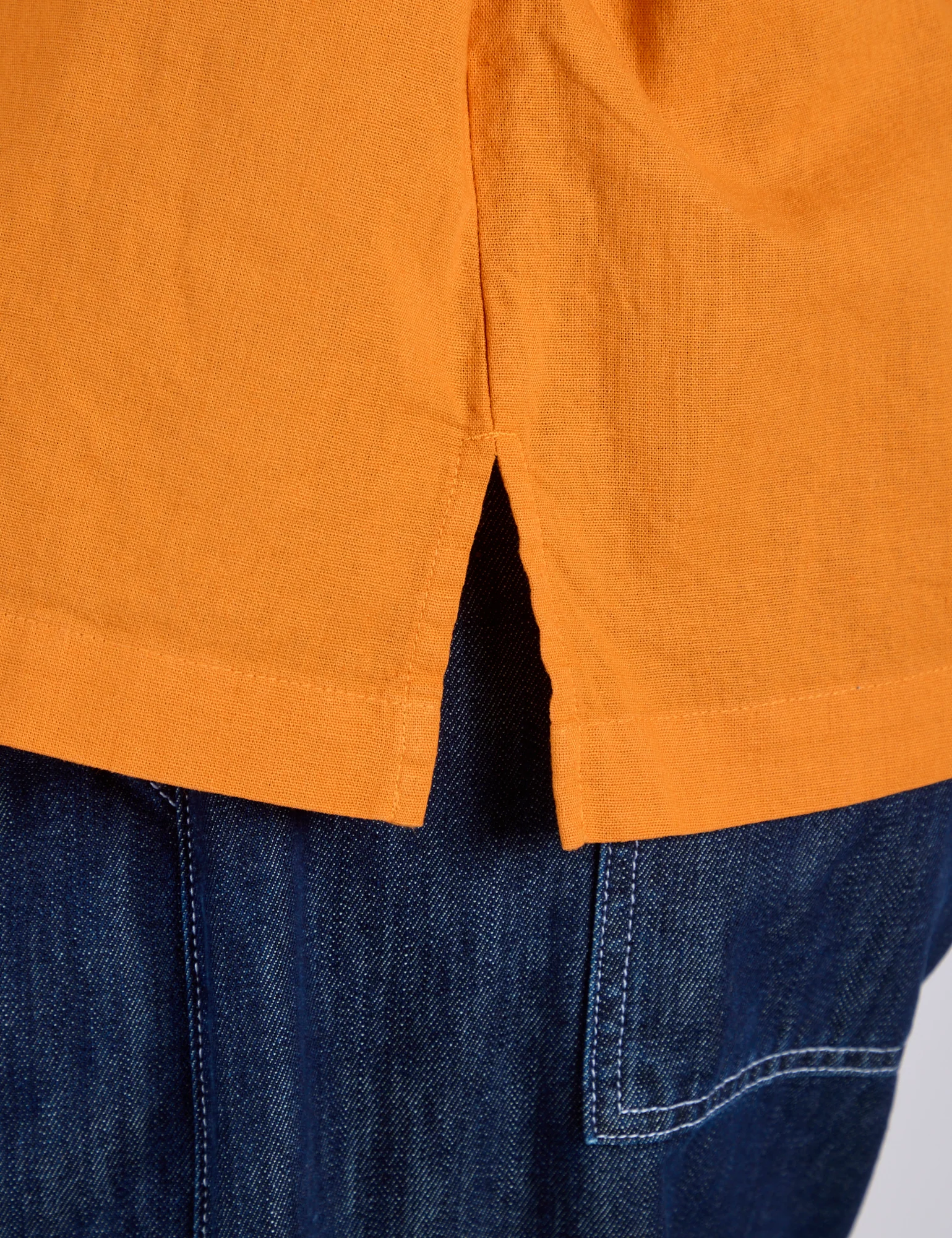 Pantry Button-Up - Creamsicle Orange *FINAL SALE* - Image 15