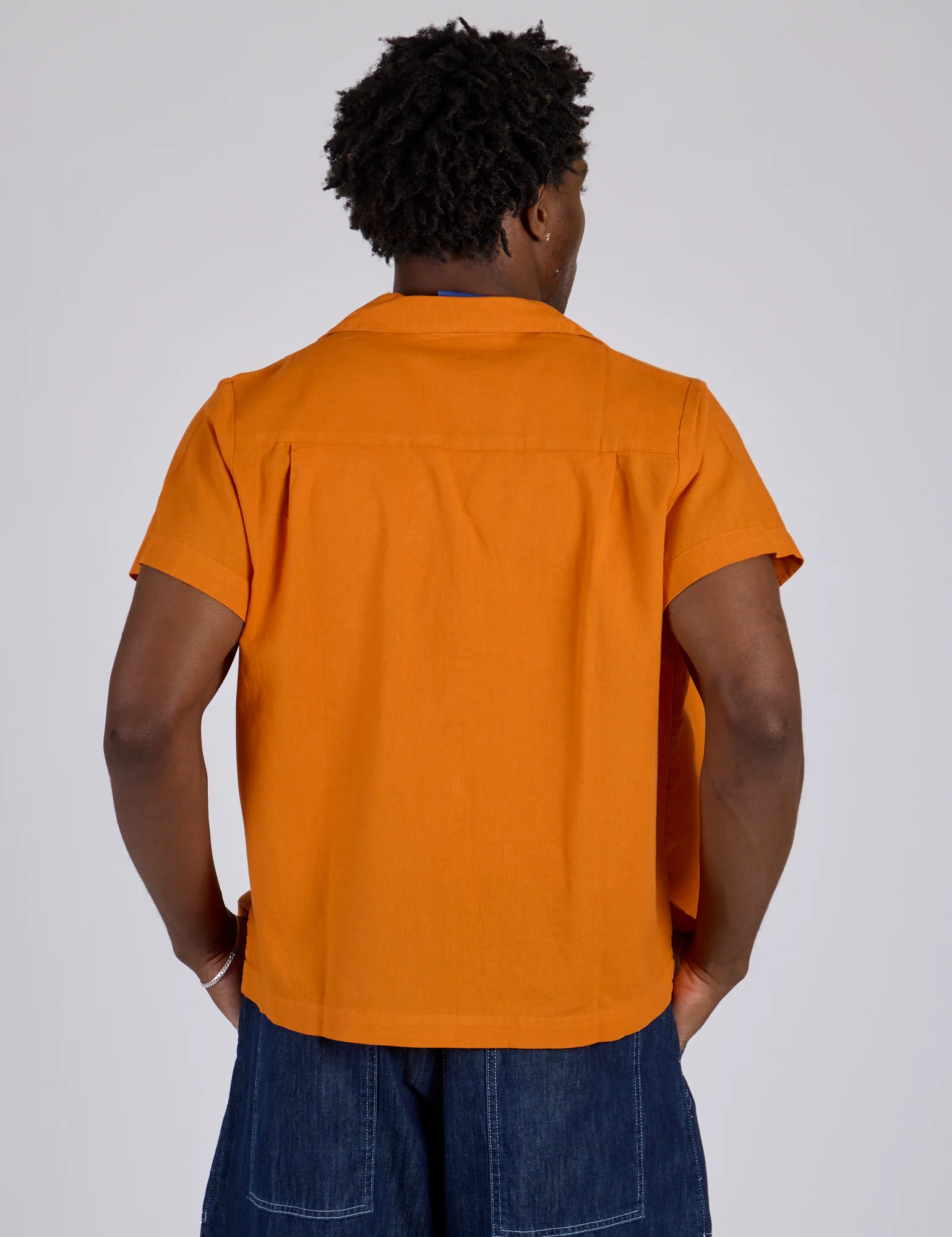 Pantry Button-Up - Creamsicle Orange *FINAL SALE* - Image 8