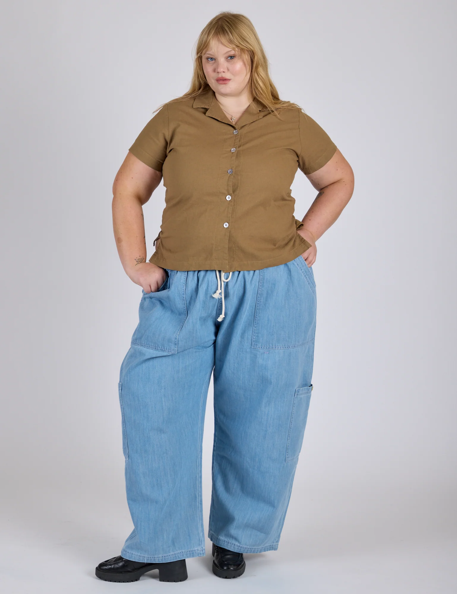 Pantry Button-Up - Desert Brown *FINAL SALE* - Image 10