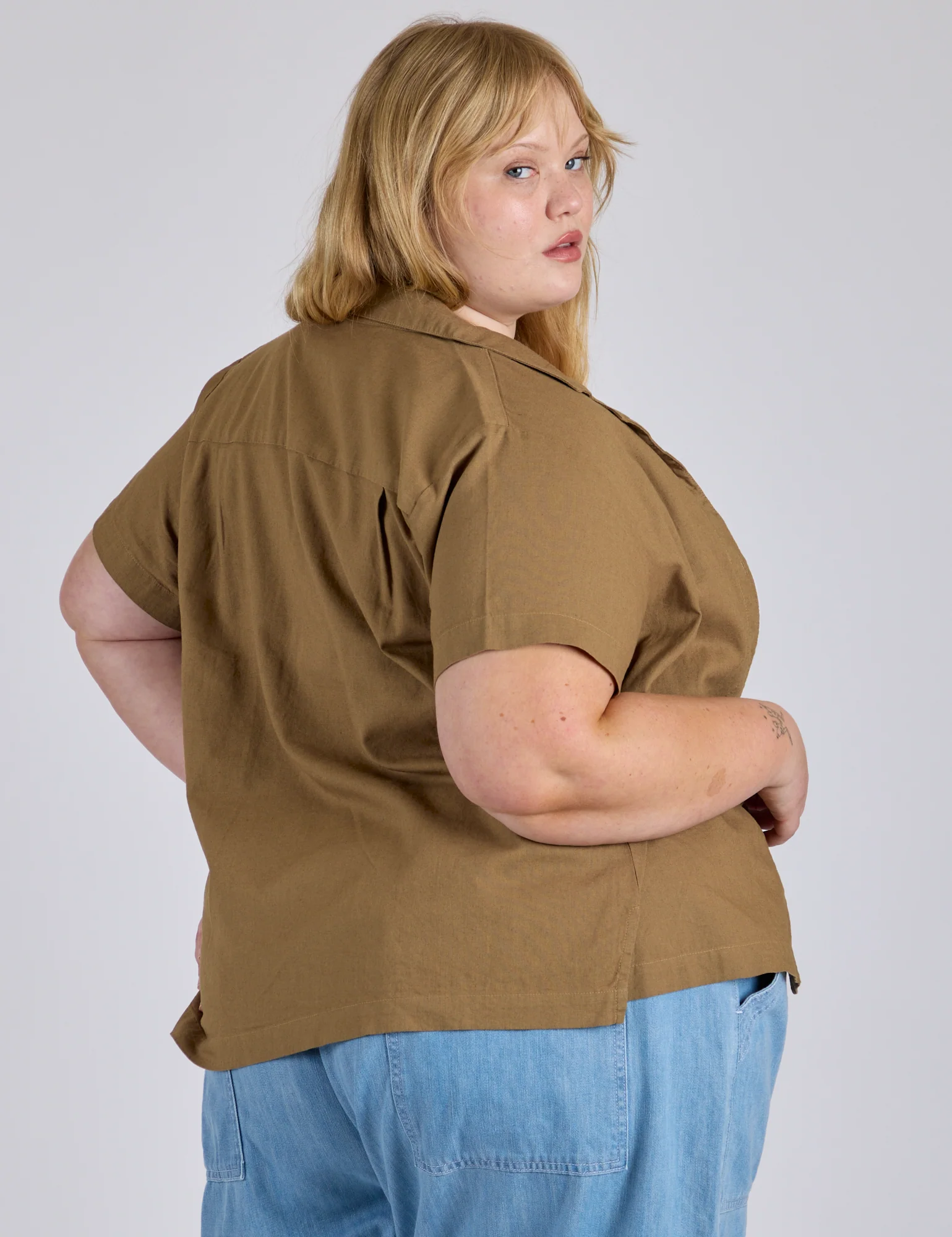 Pantry Button-Up - Desert Brown *FINAL SALE* - Image 15