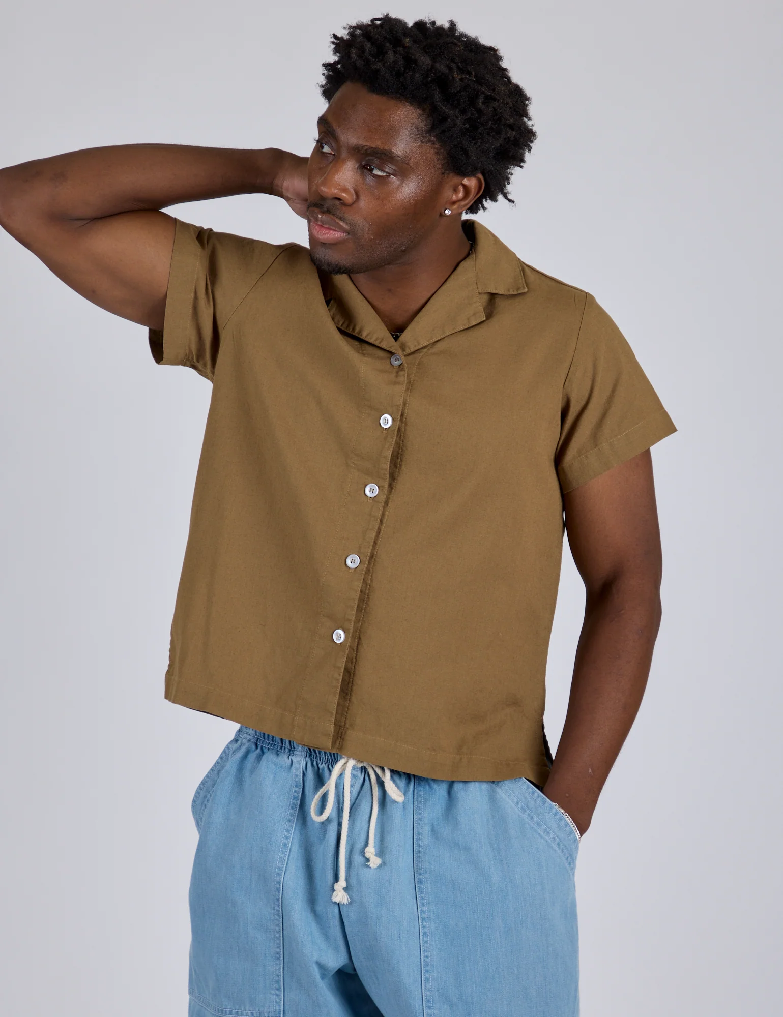 Pantry Button-Up - Desert Brown *FINAL SALE* - Image 17