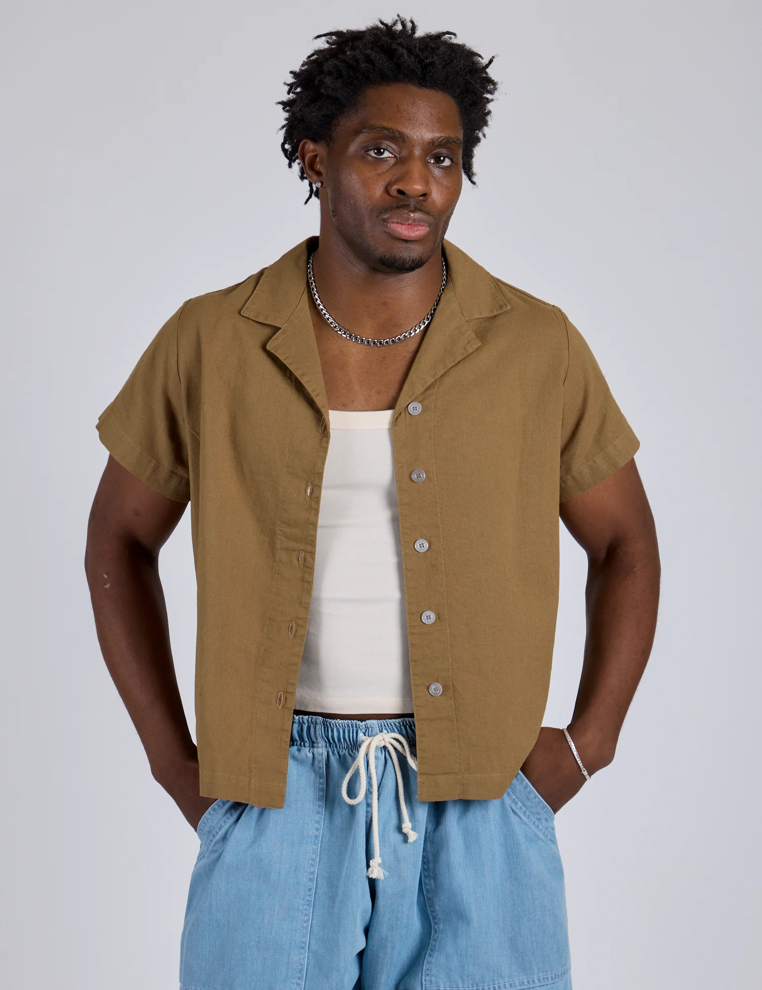 Pantry Button-Up - Desert Brown *FINAL SALE* - Image 20
