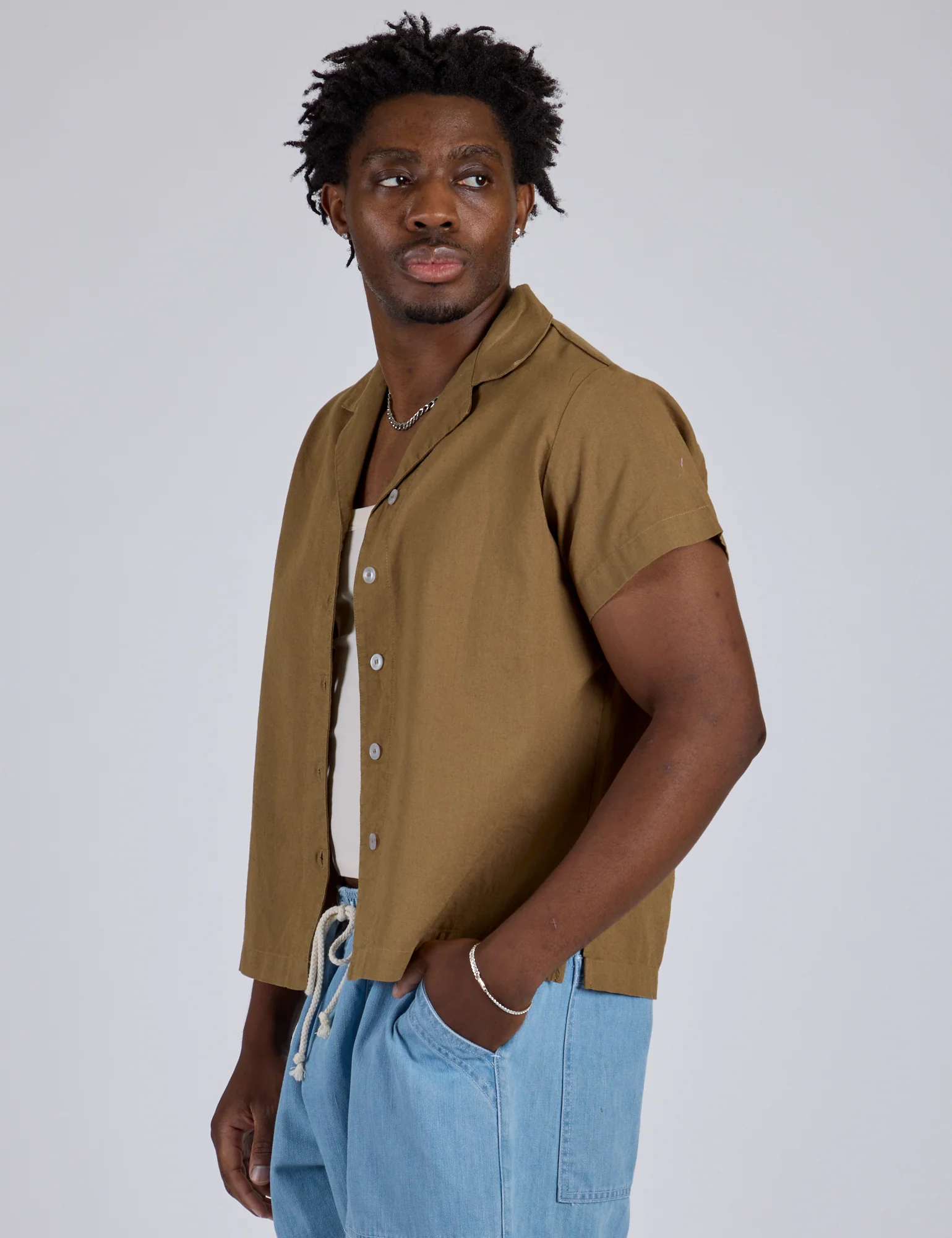 Pantry Button-Up - Desert Brown *FINAL SALE* - Image 22