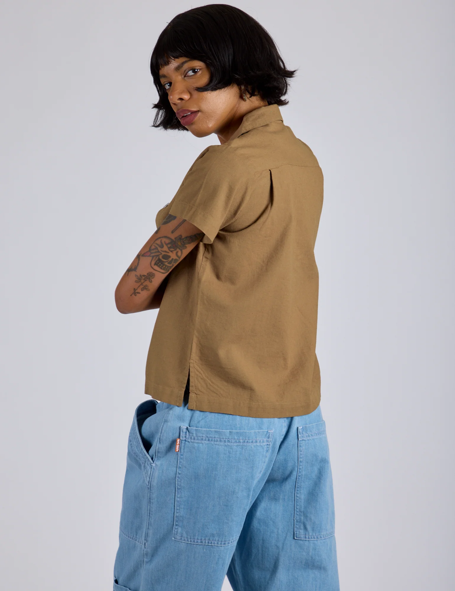 Pantry Button-Up - Desert Brown *FINAL SALE* - Image 7
