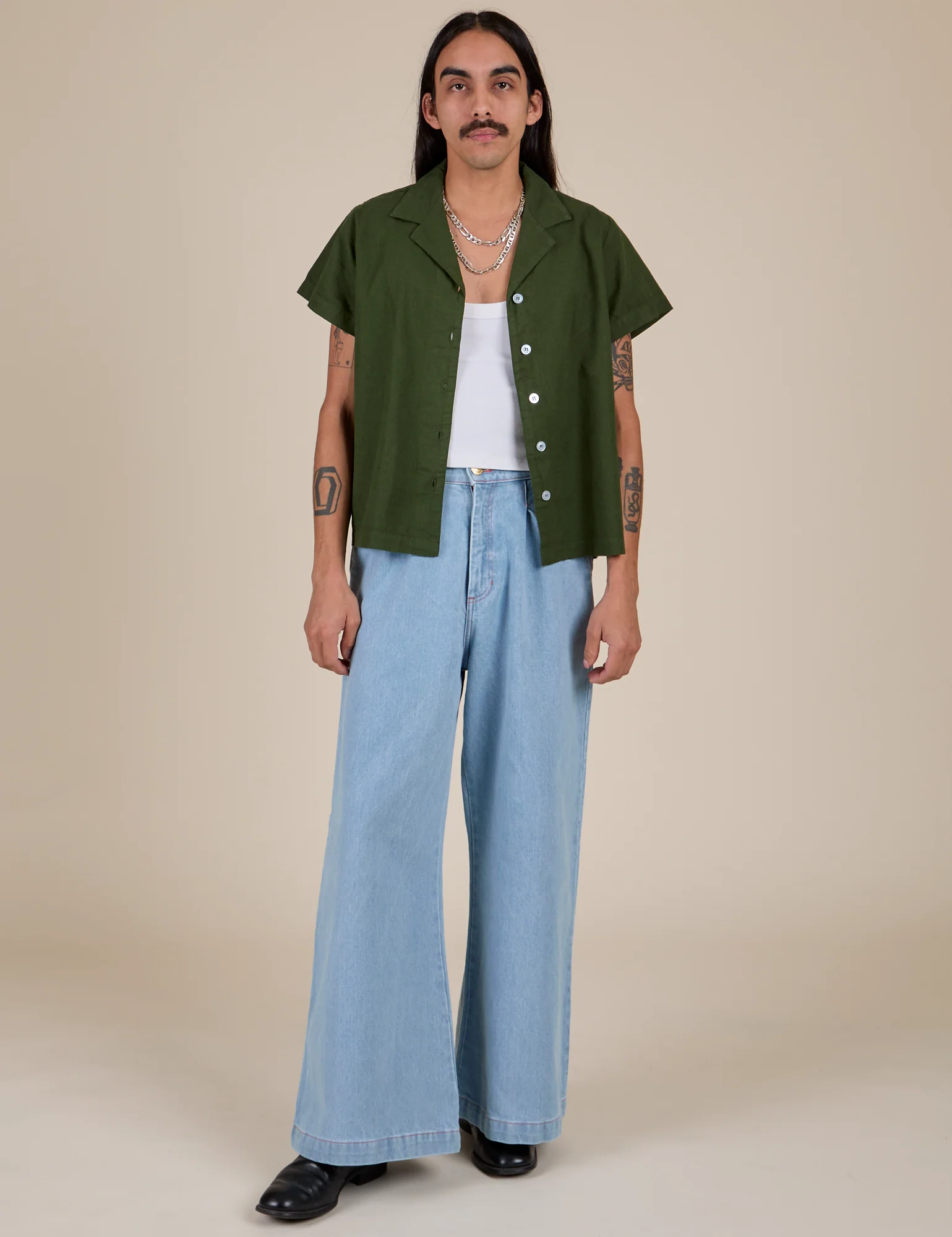 Pantry Button-Up - Evergreen - Image 12