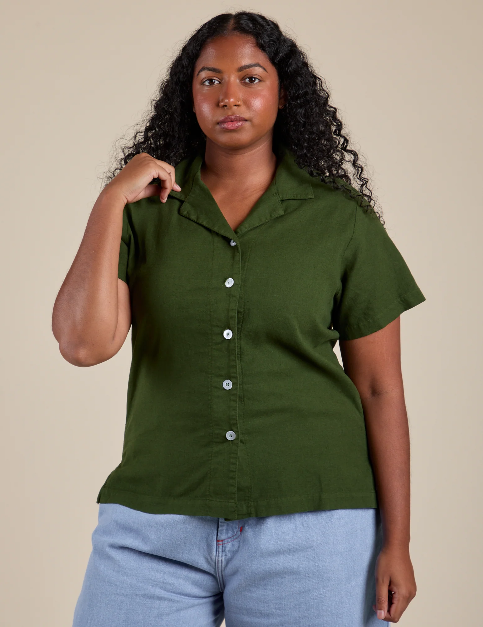 Pantry Button-Up - Evergreen - Image 22