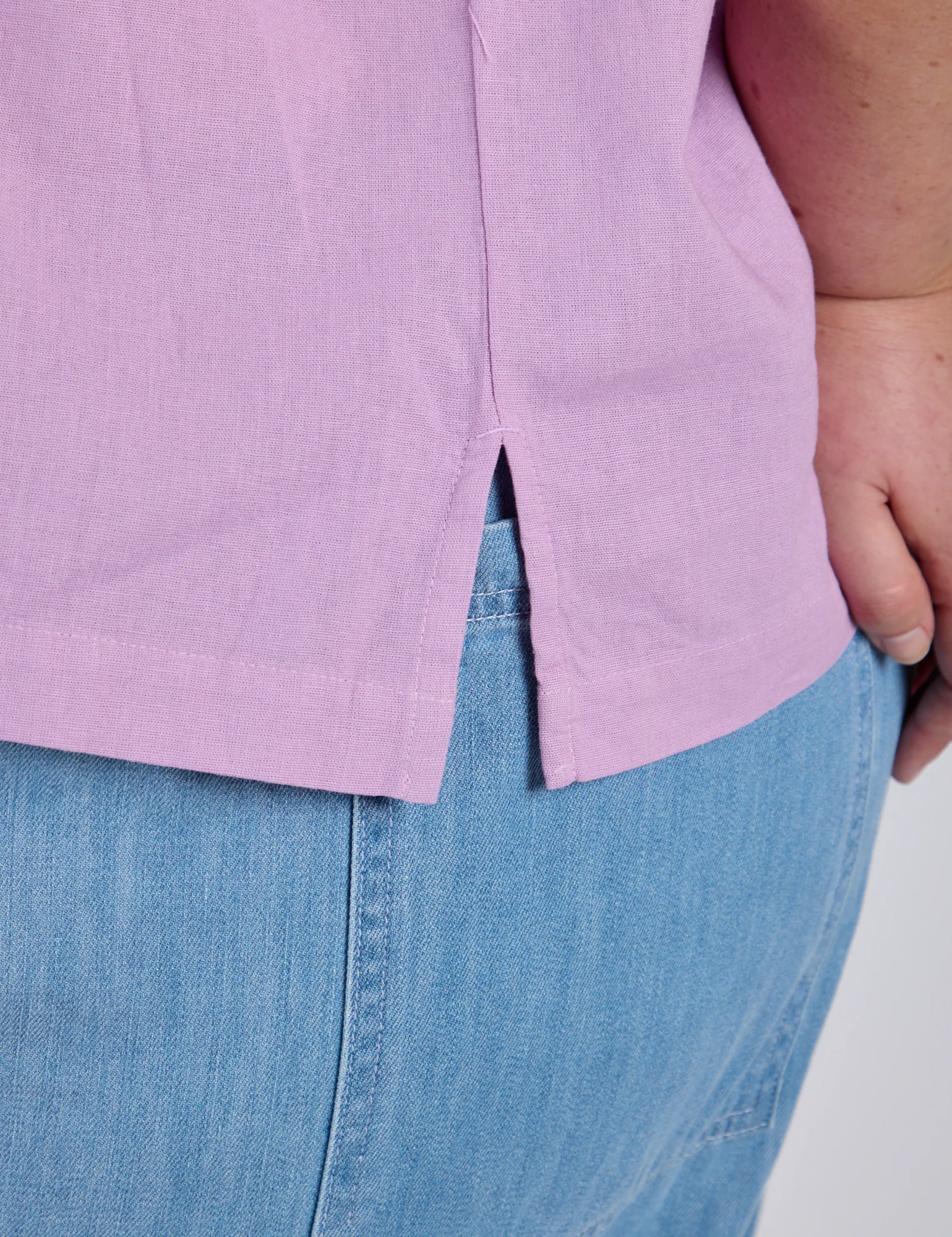 Pantry Button-Up - Lilac Purple *FINAL SALE* - Image 13