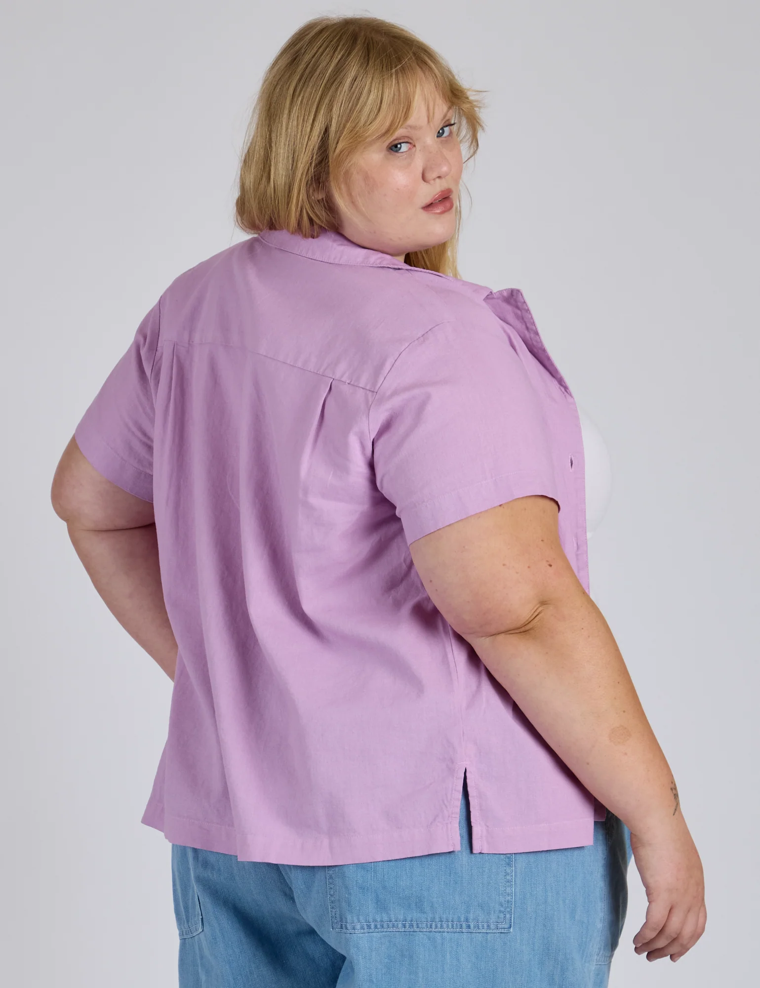 Pantry Button-Up - Lilac Purple *FINAL SALE* - Image 14