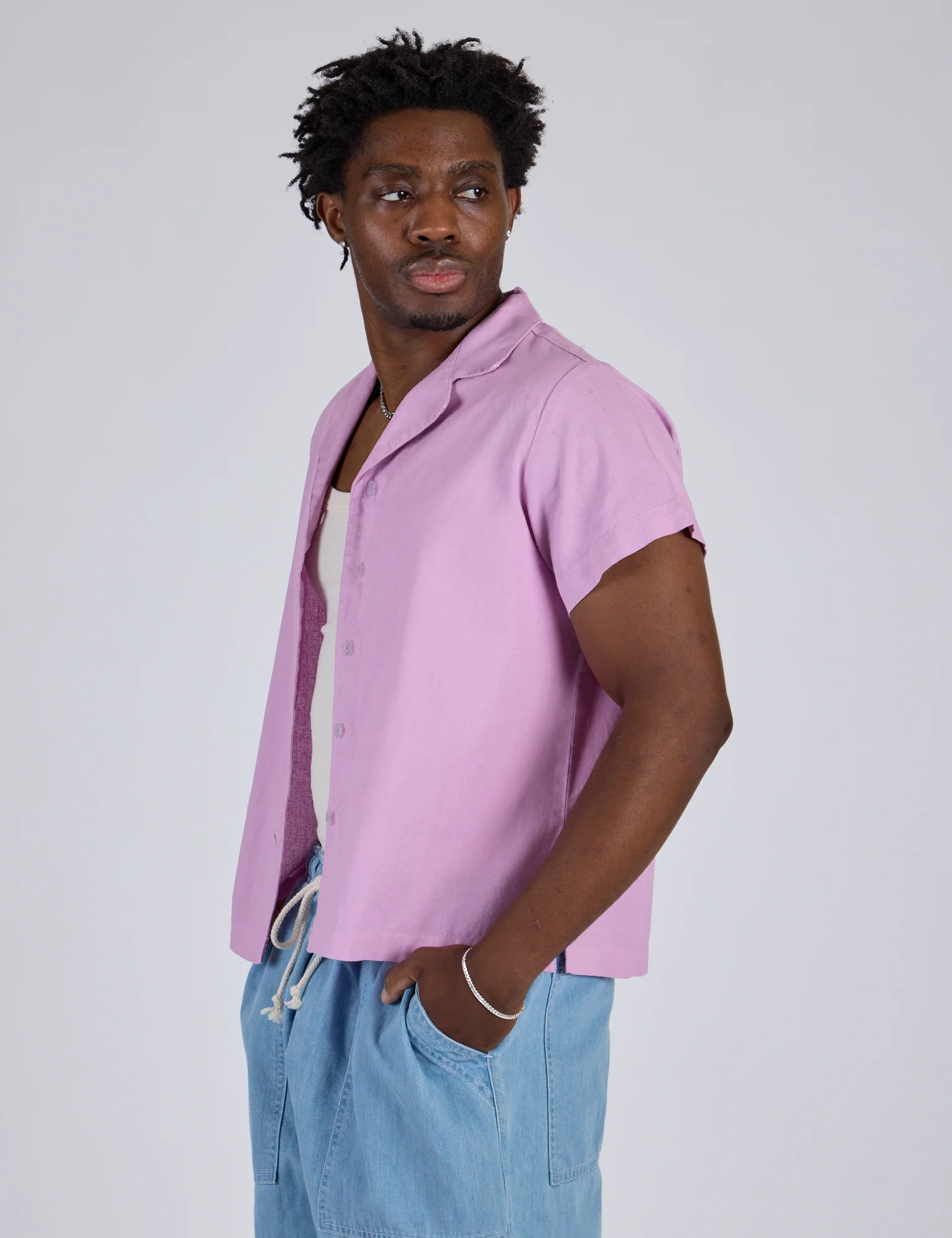 Pantry Button-Up - Lilac Purple *FINAL SALE* - Image 18