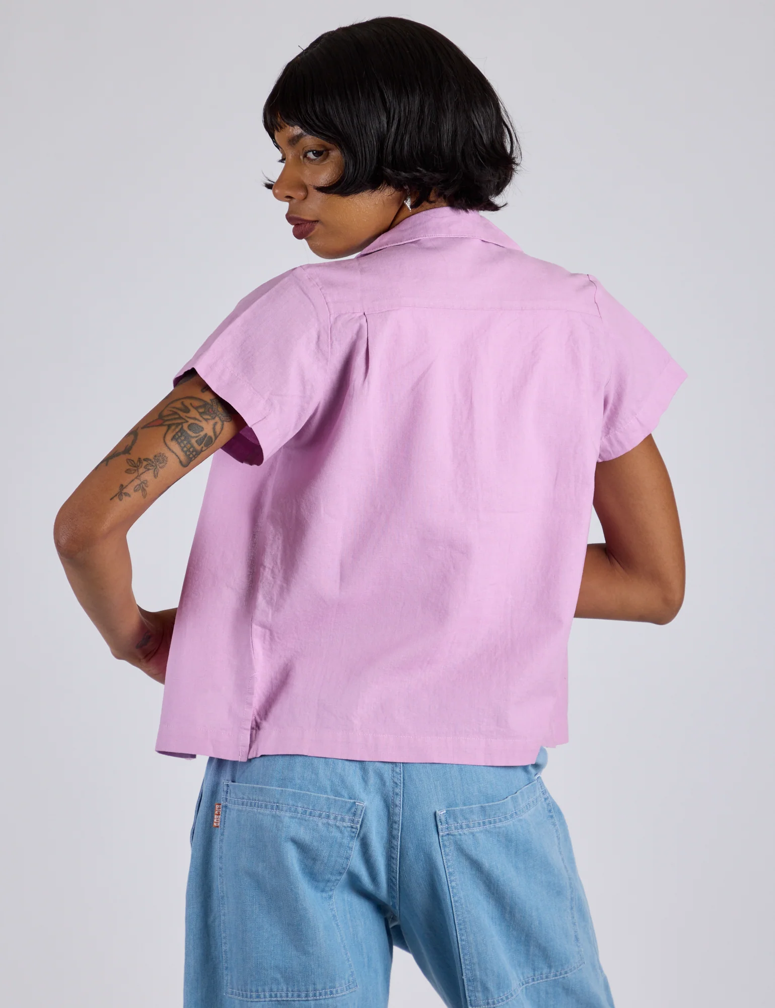 Pantry Button-Up - Lilac Purple *FINAL SALE* - Image 8