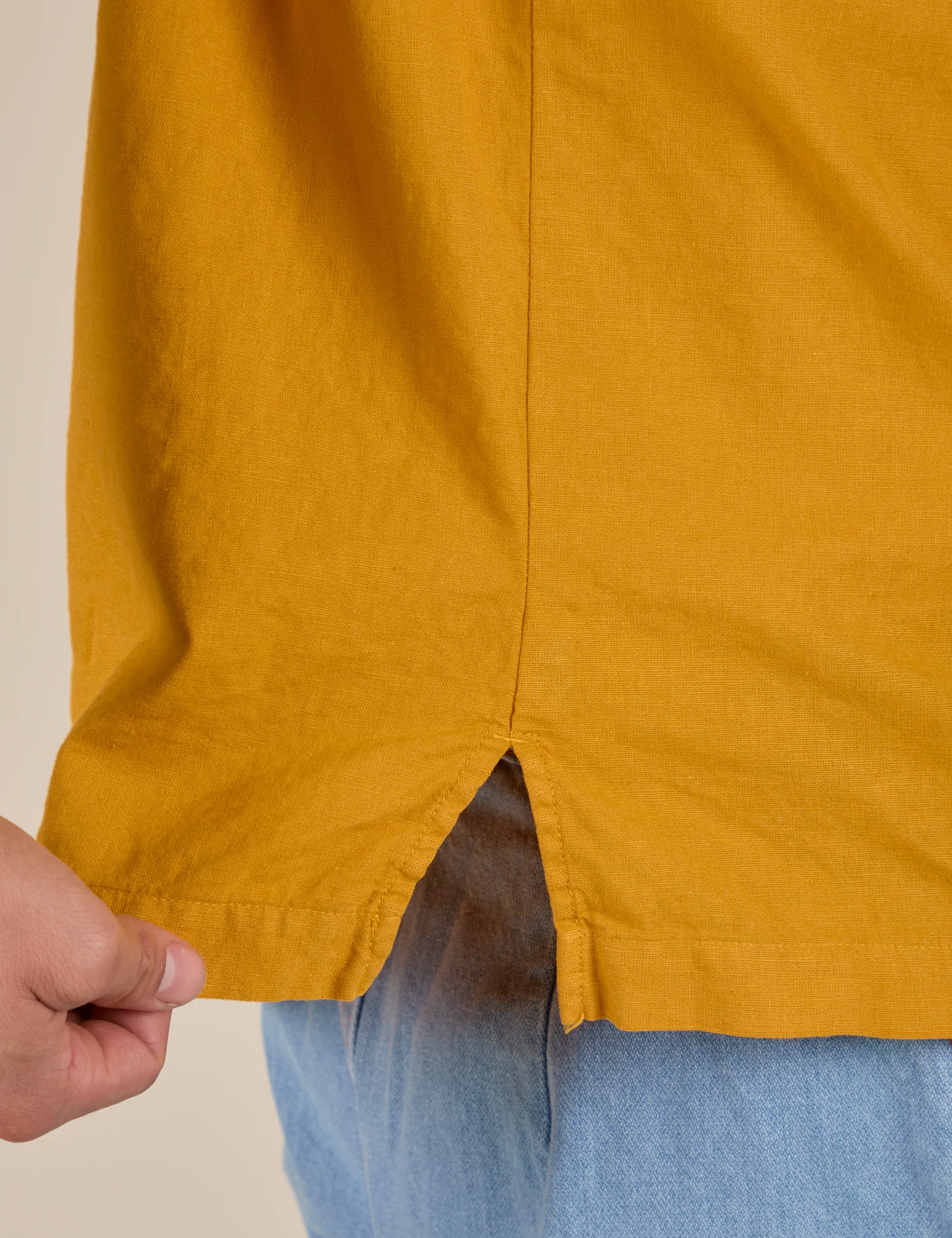 Pantry Button-Up - Mustard Yellow - Image 17
