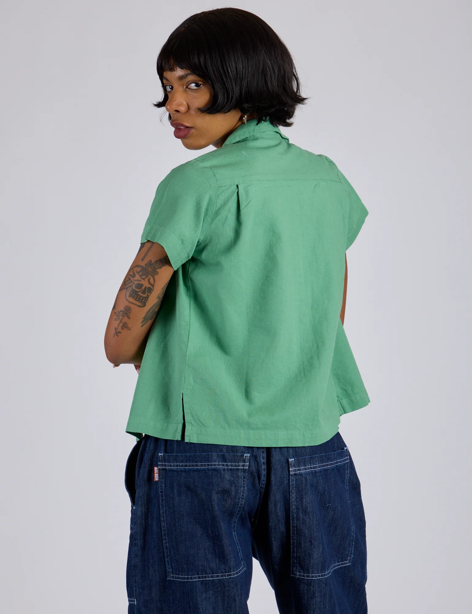 Pantry Button-Up - Seafoam Green *FINAL SALE* - Image 24