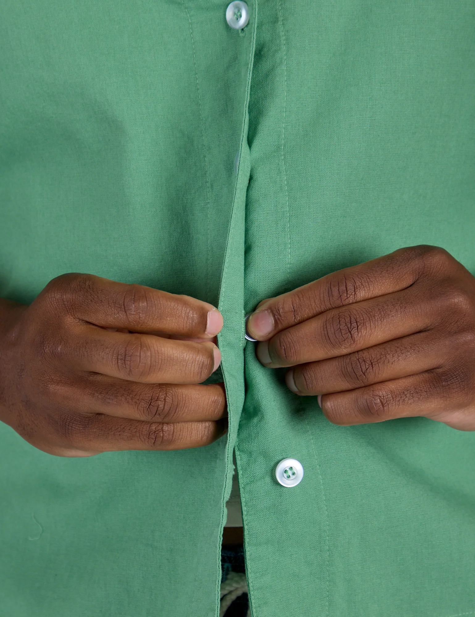 Pantry Button-Up - Seafoam Green *FINAL SALE* - Image 4