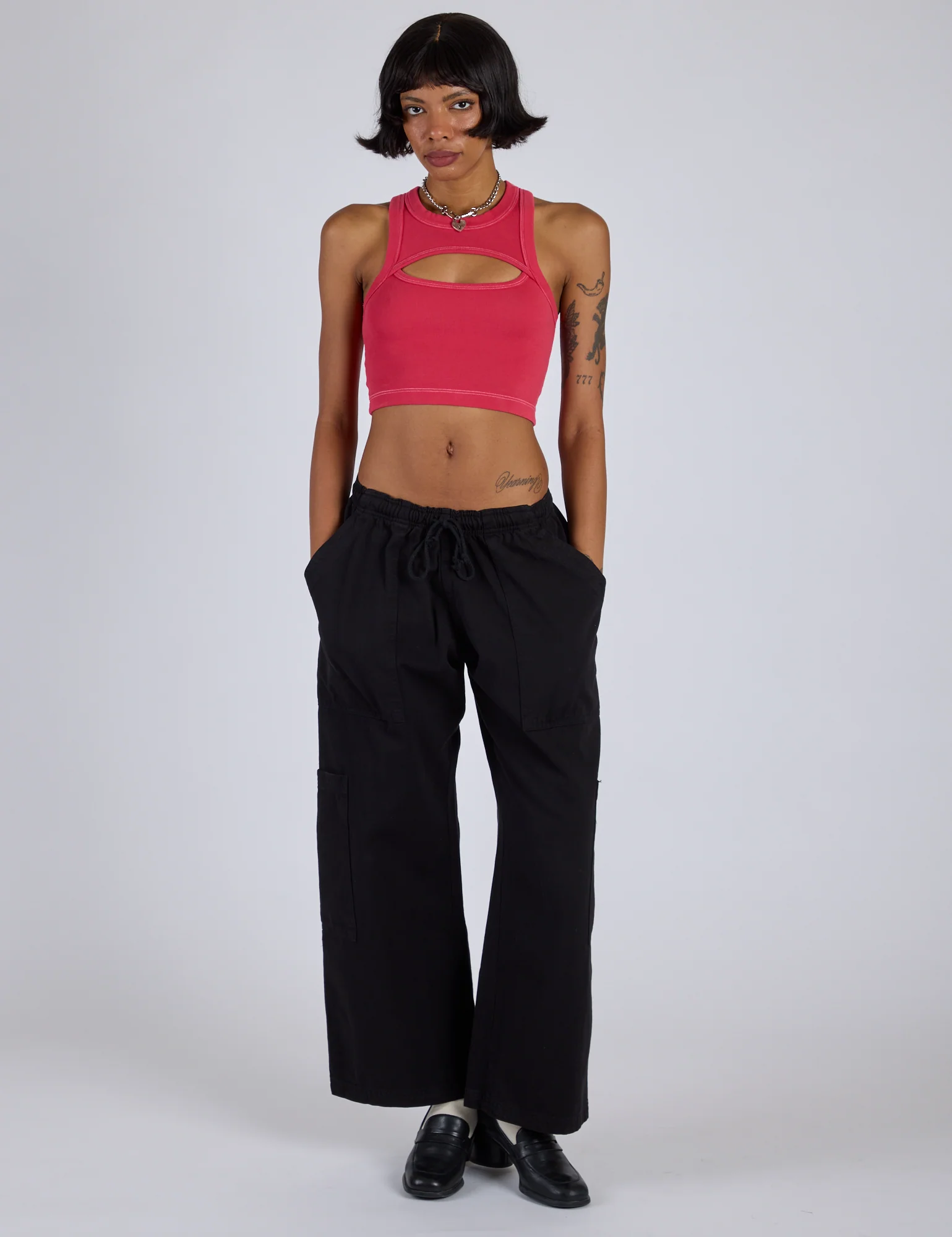 Porthole Tank - Hot Pink - Image 3