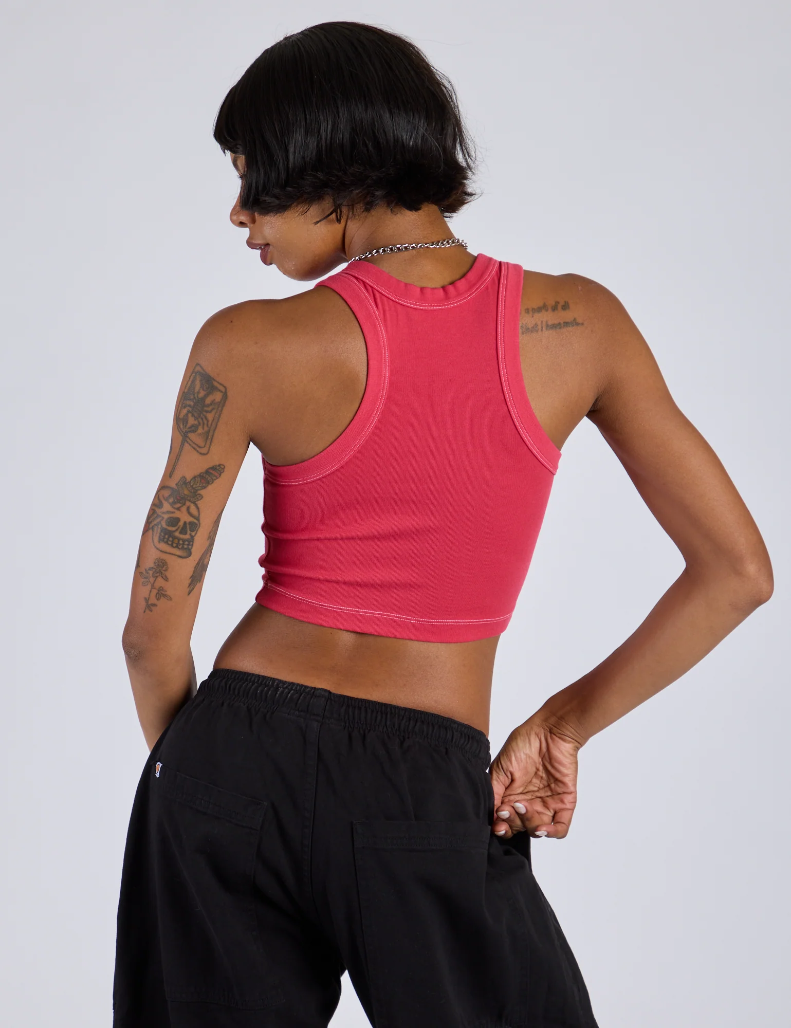 Porthole Tank - Hot Pink - Image 7