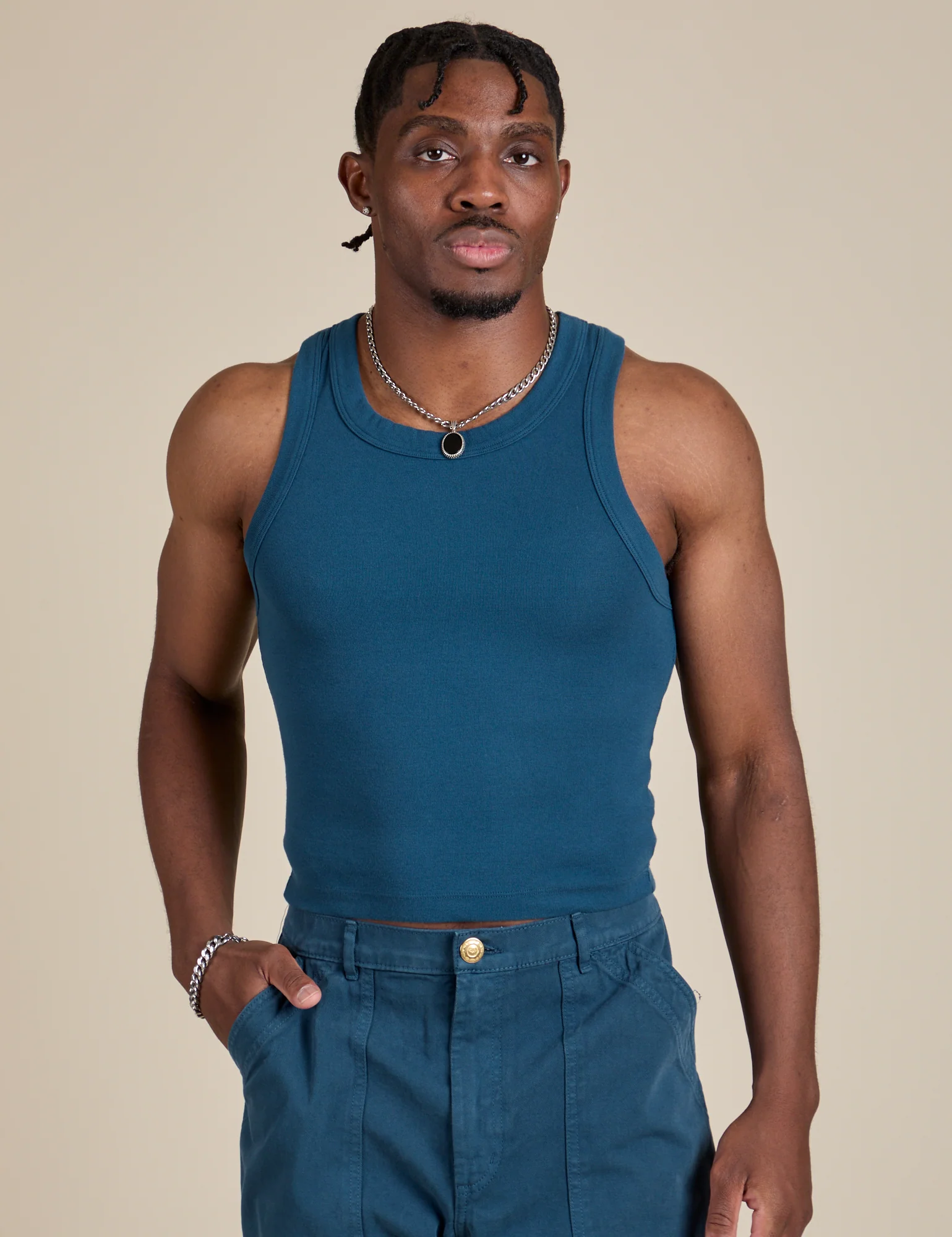Racerback Tank - Lagoon - Image 18