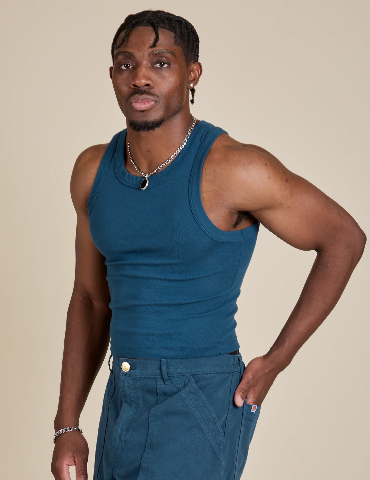 Racerback Tank - Lagoon - Image 20