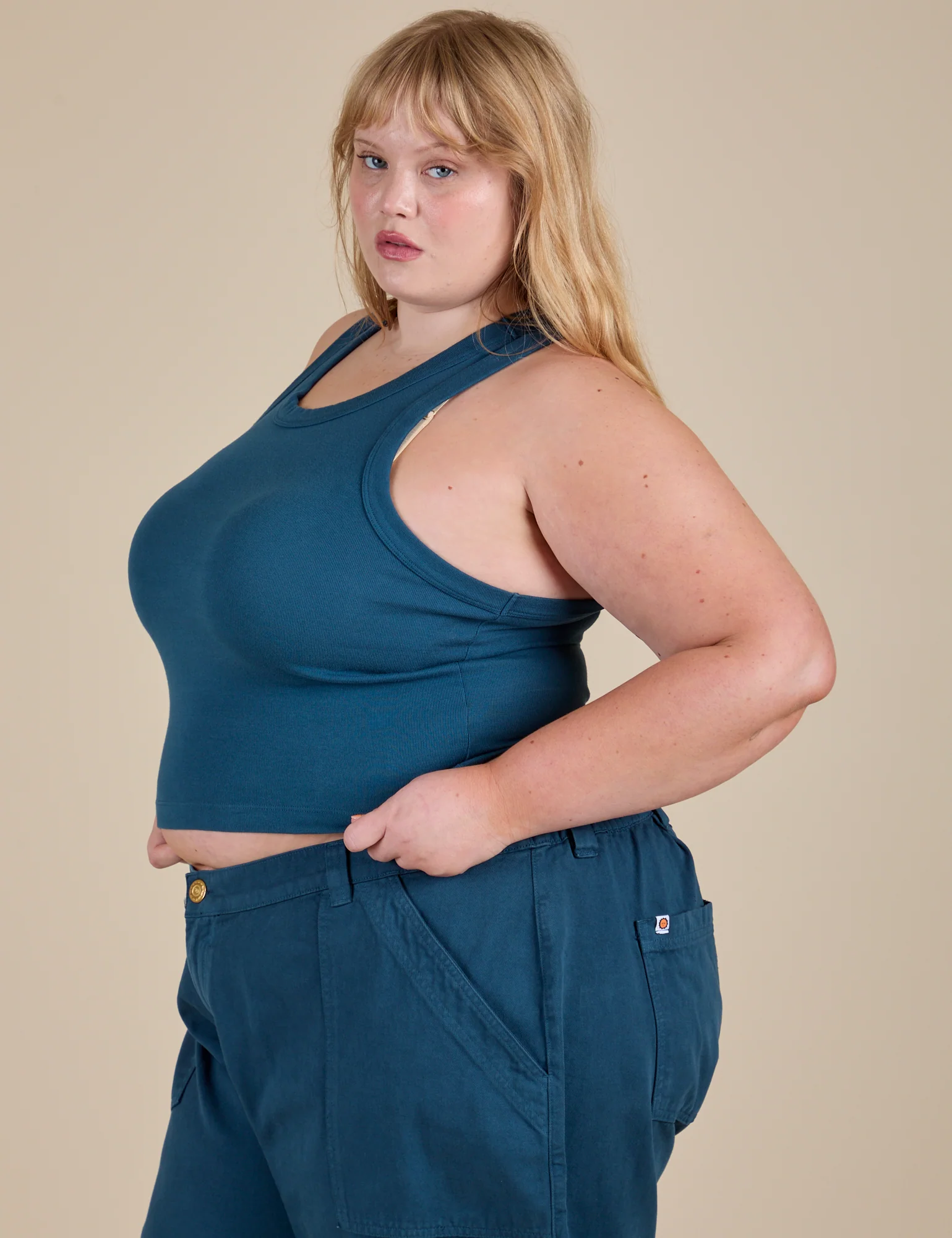 Racerback Tank - Lagoon - Image 9