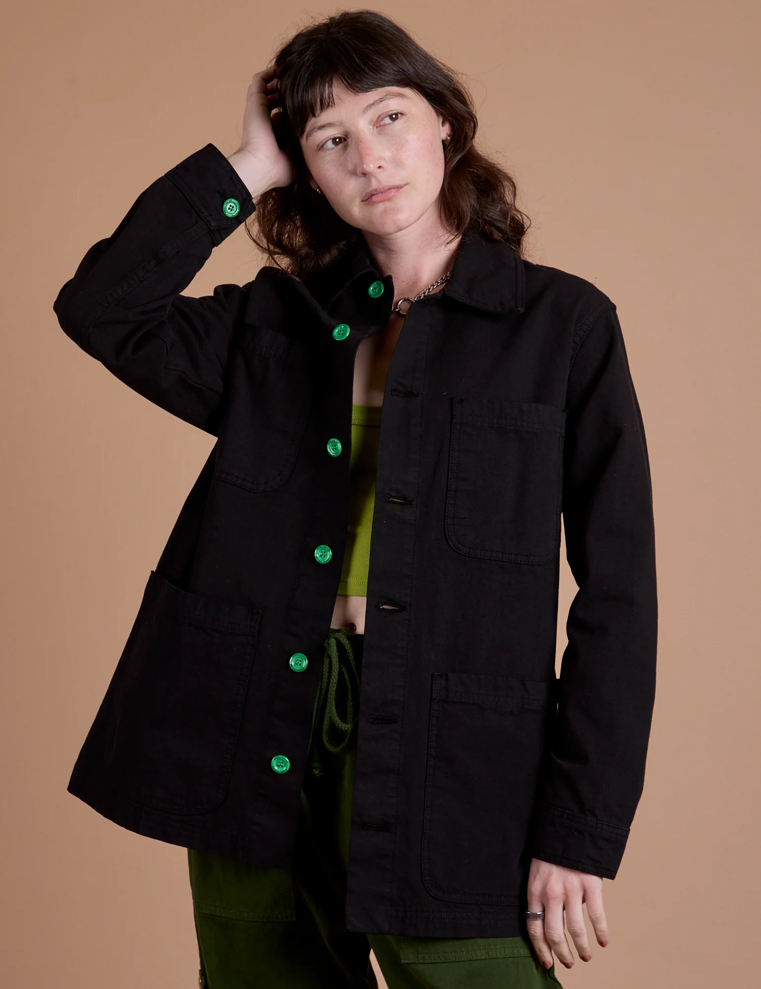 Ripstop Field Coat - Basic Black *FINAL SALE* - Image 10