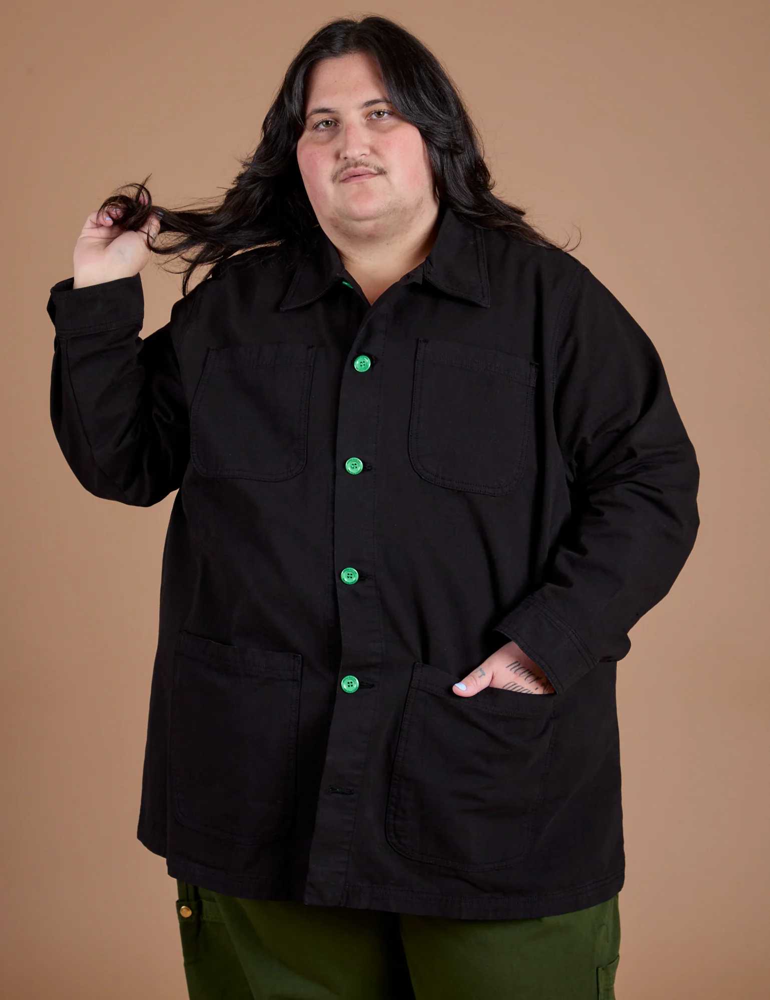 Ripstop Field Coat - Basic Black *FINAL SALE* - Image 7