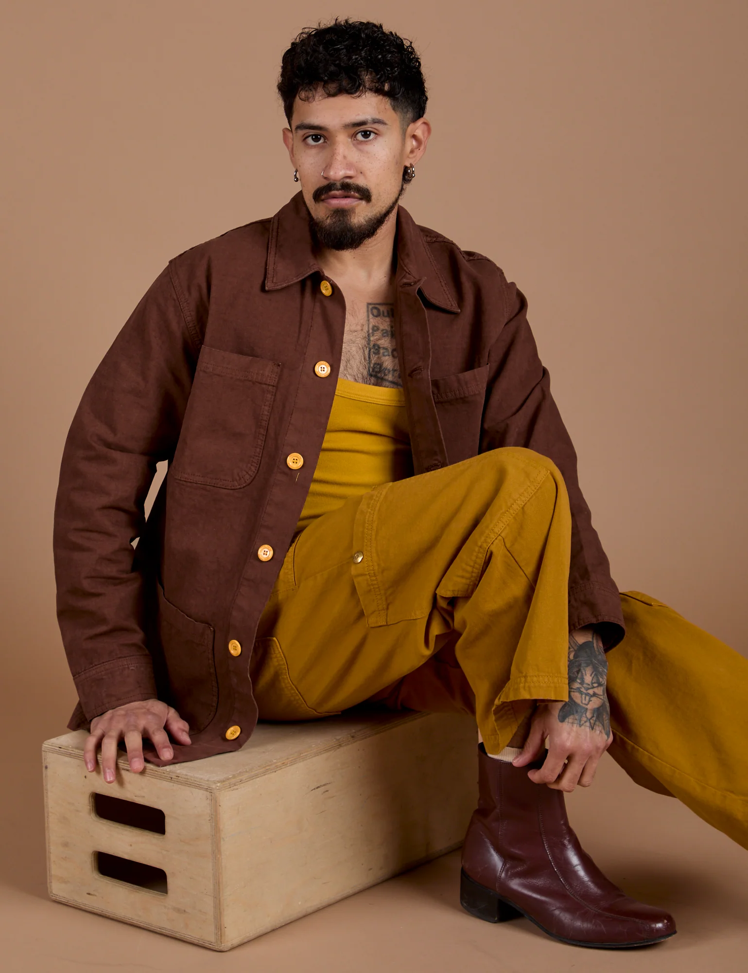 Ripstop Field Coat - Fudgesicle Brown *FINAL SALE*