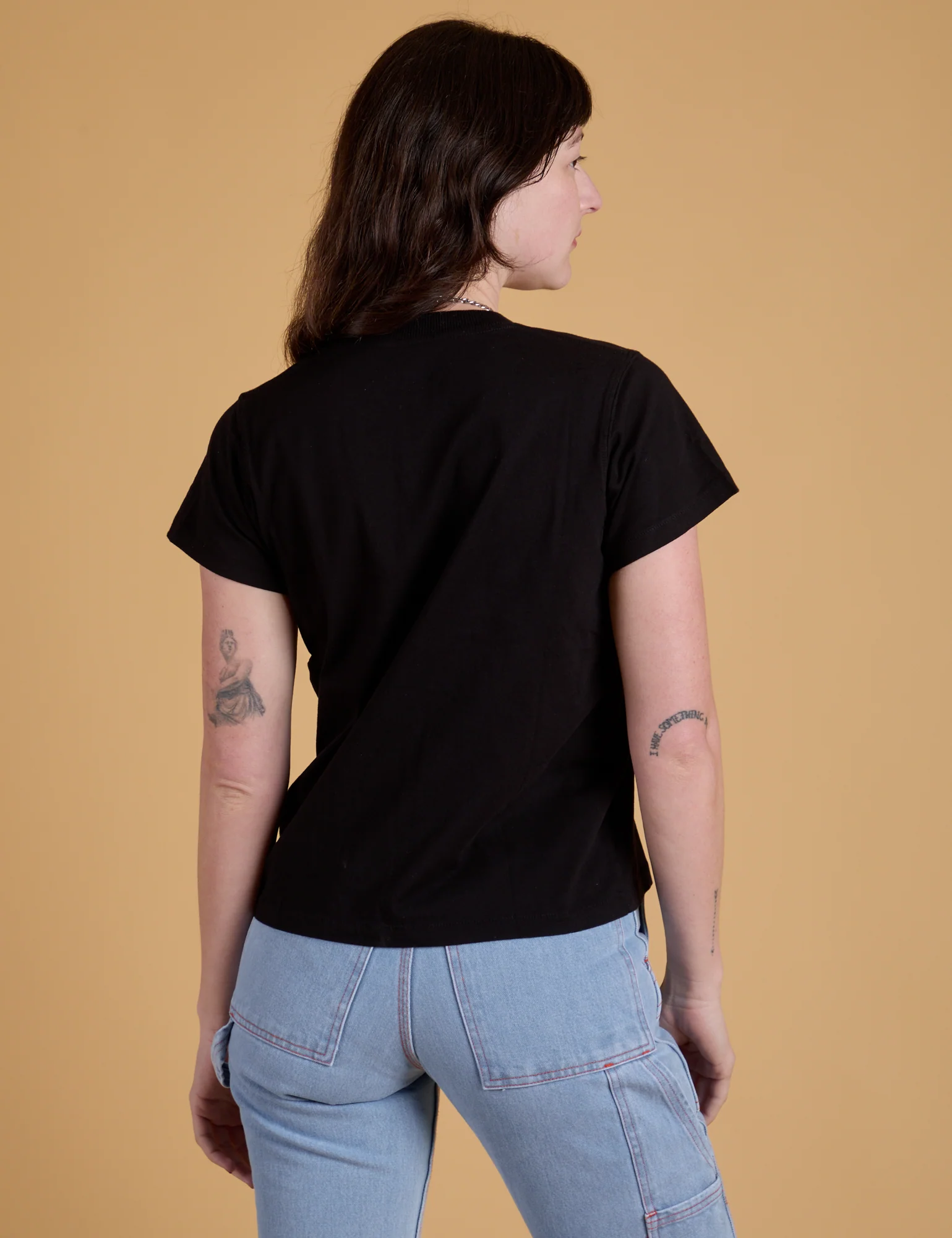 The Organic Vintage Tee - Basic Black - Image 5