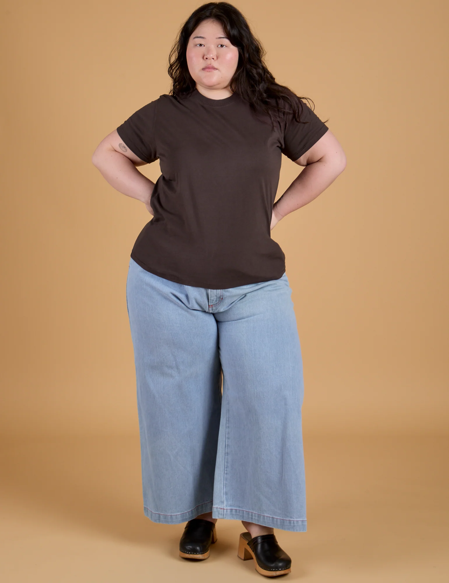 The Organic Vintage Tee - Espresso Brown - Image 9