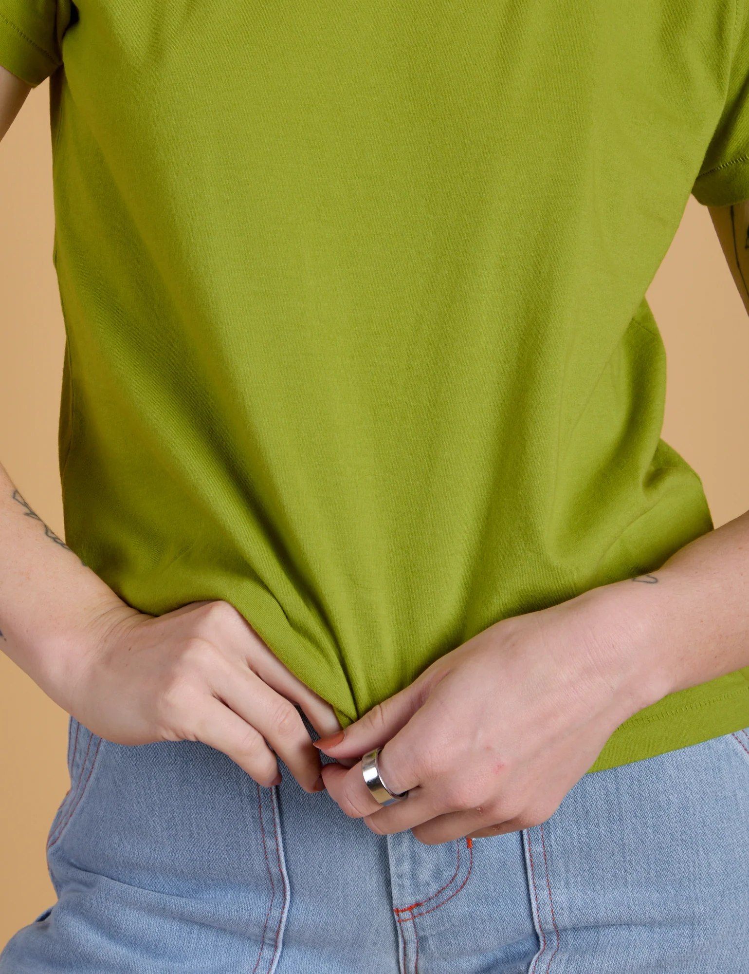 The Organic Vintage Tee - Gross Green - Image 19