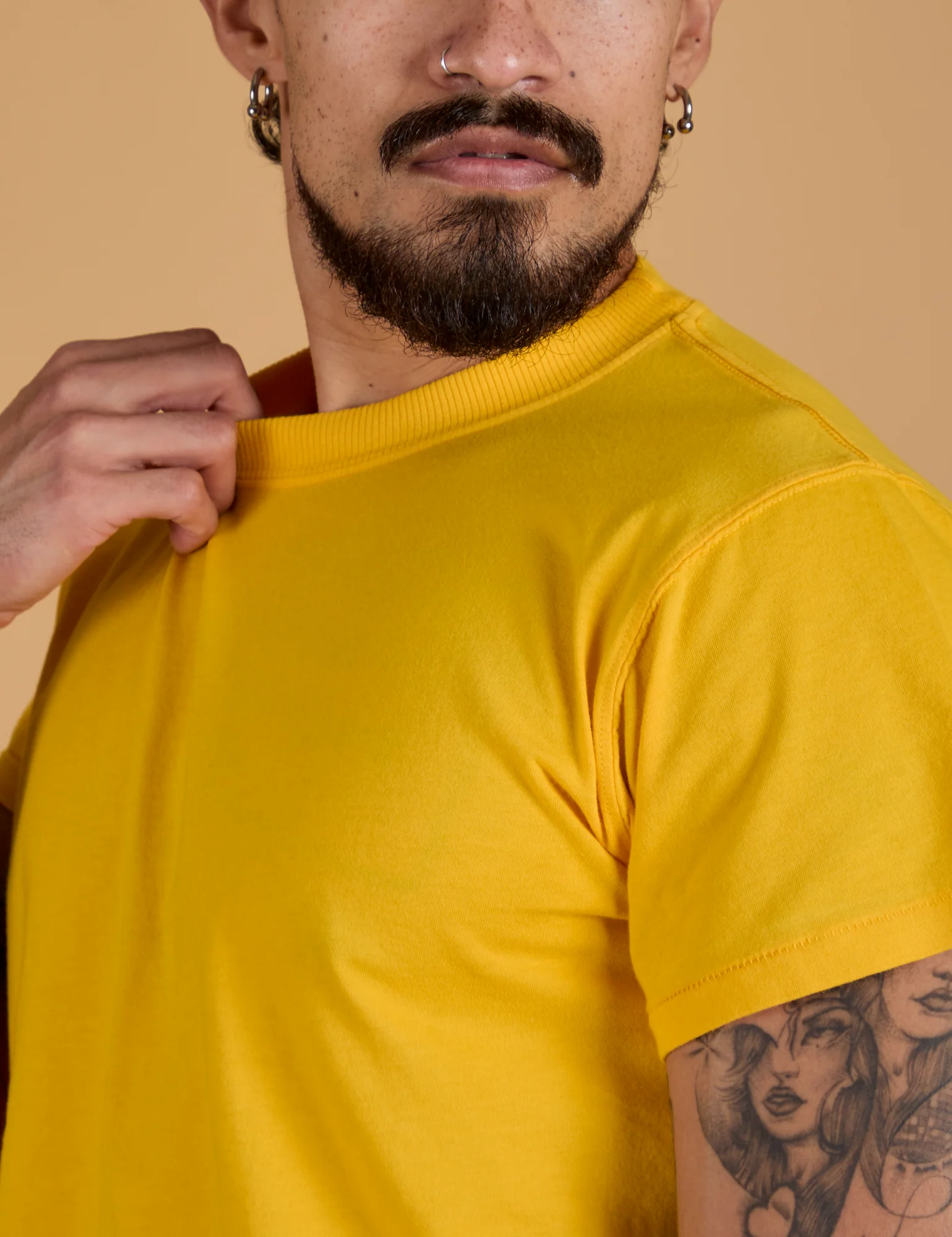 The Organic Vintage Tee - Sunshine Yellow - Image 12