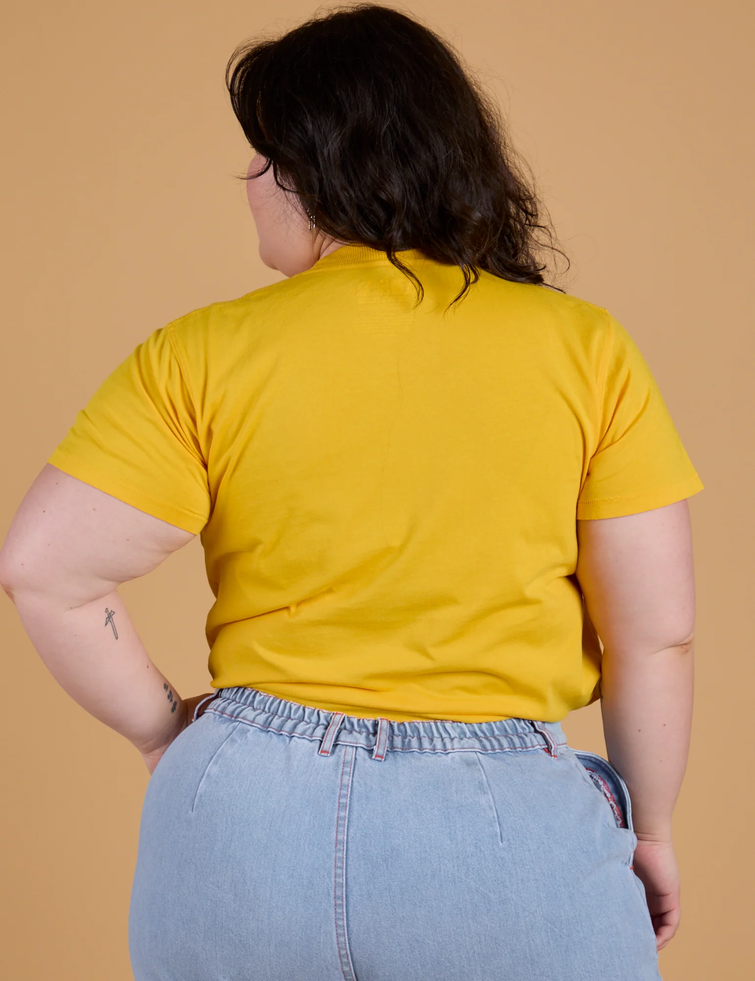 The Organic Vintage Tee - Sunshine Yellow - Image 9